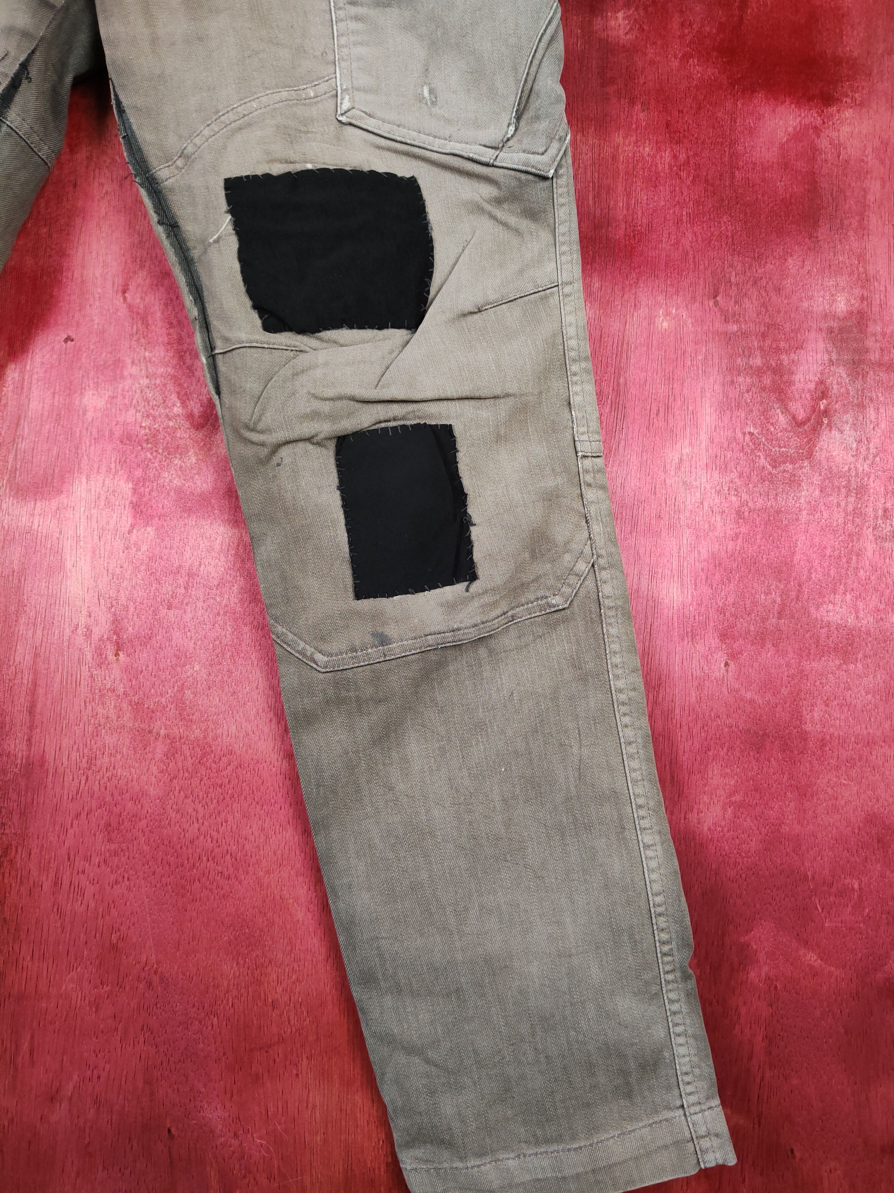 Japanese Brand × Vintage TS Design Brown patchwork multi pocket cargo pants #4682 Size US 31 - 6 Thumbnail