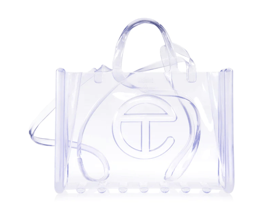 Telfar Melissa x Telfar Large Jelly Shopper - Clear Size ONE SIZE - 1 Thumbnail