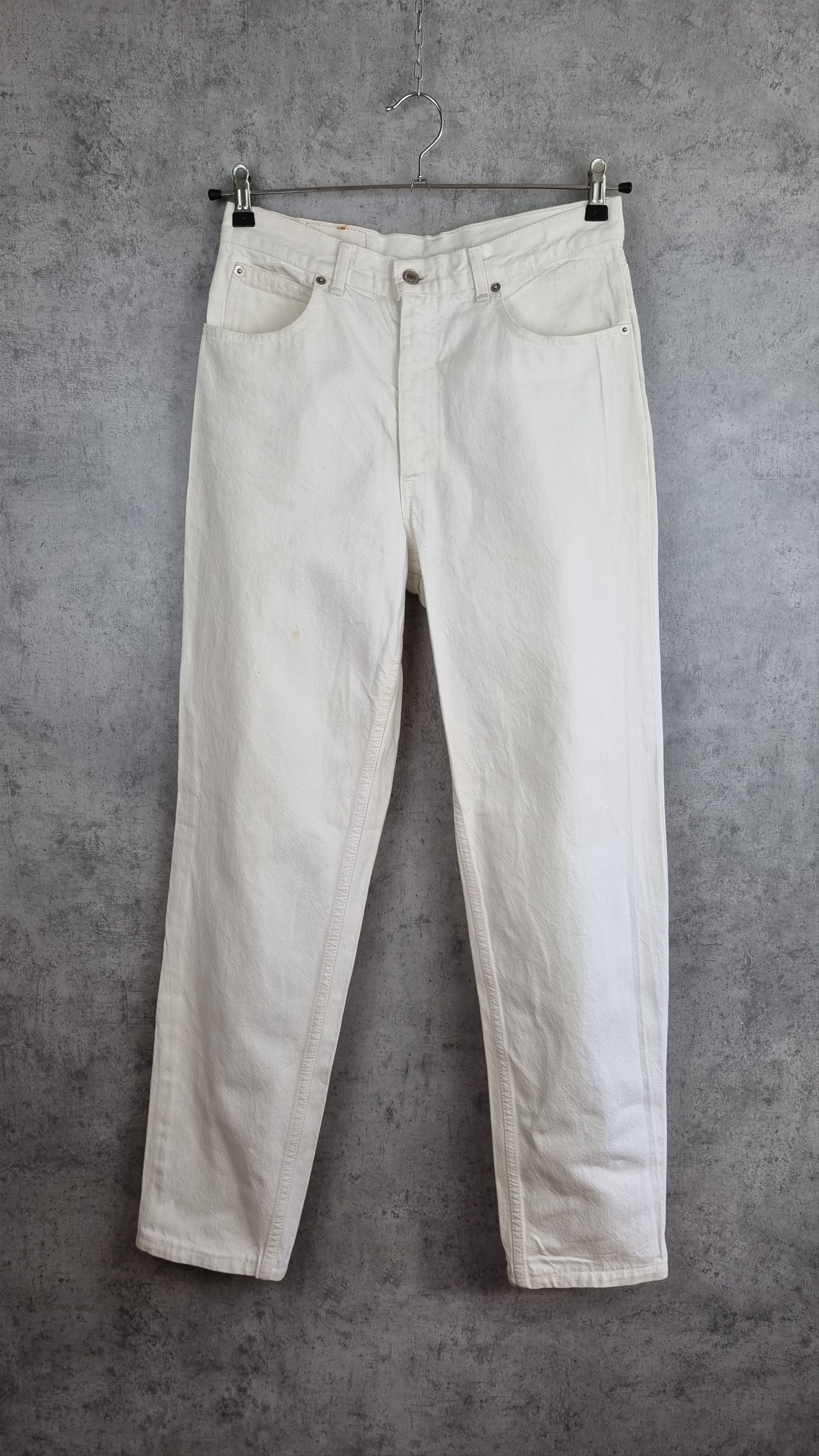 Levi's × Vintage Rare size 80s Levi's Orange Tab White Jeans Size US 29 - 4 Thumbnail