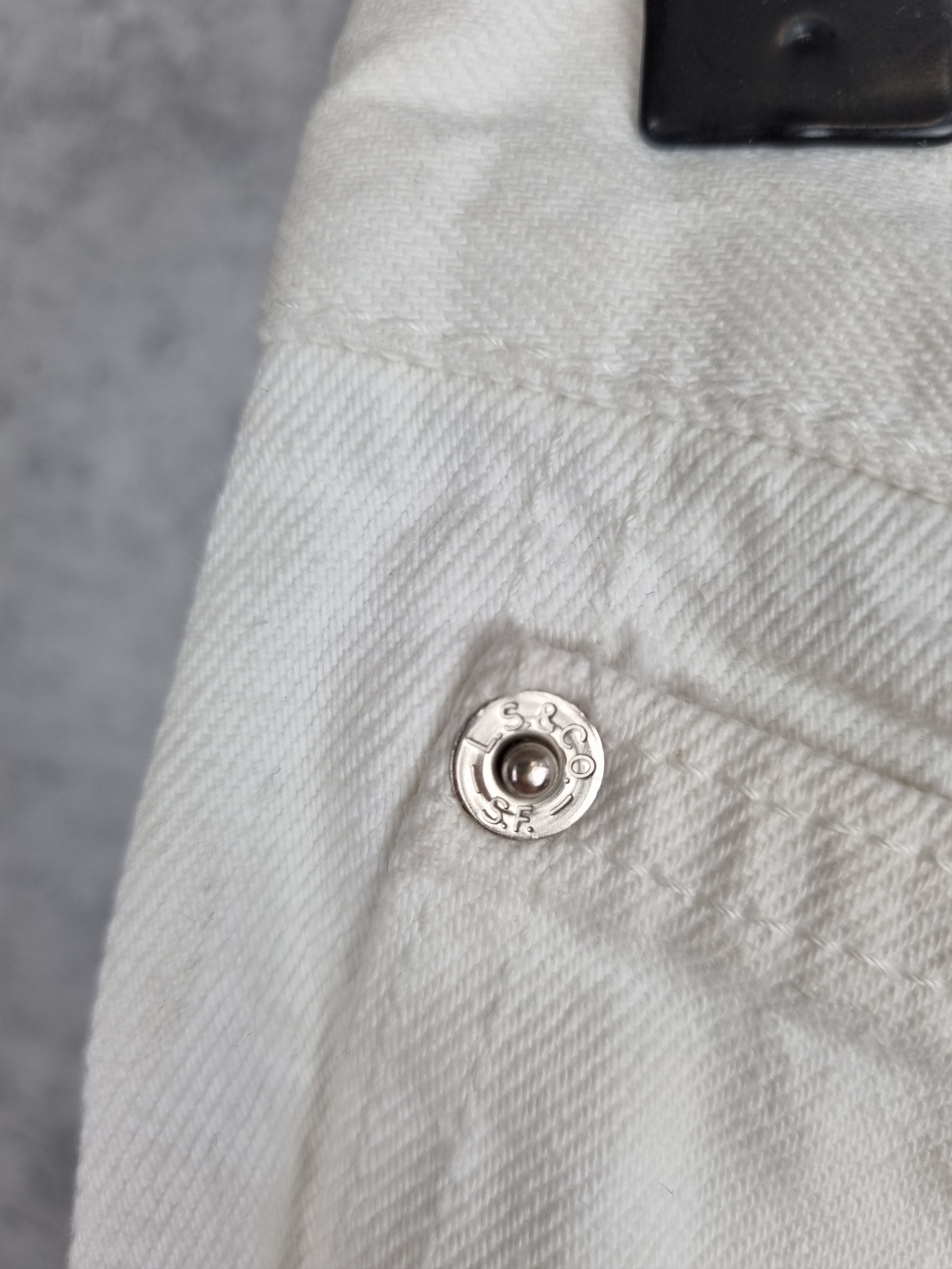 Levi's × Vintage Rare size 80s Levi's Orange Tab White Jeans Size US 29 - 11 Thumbnail
