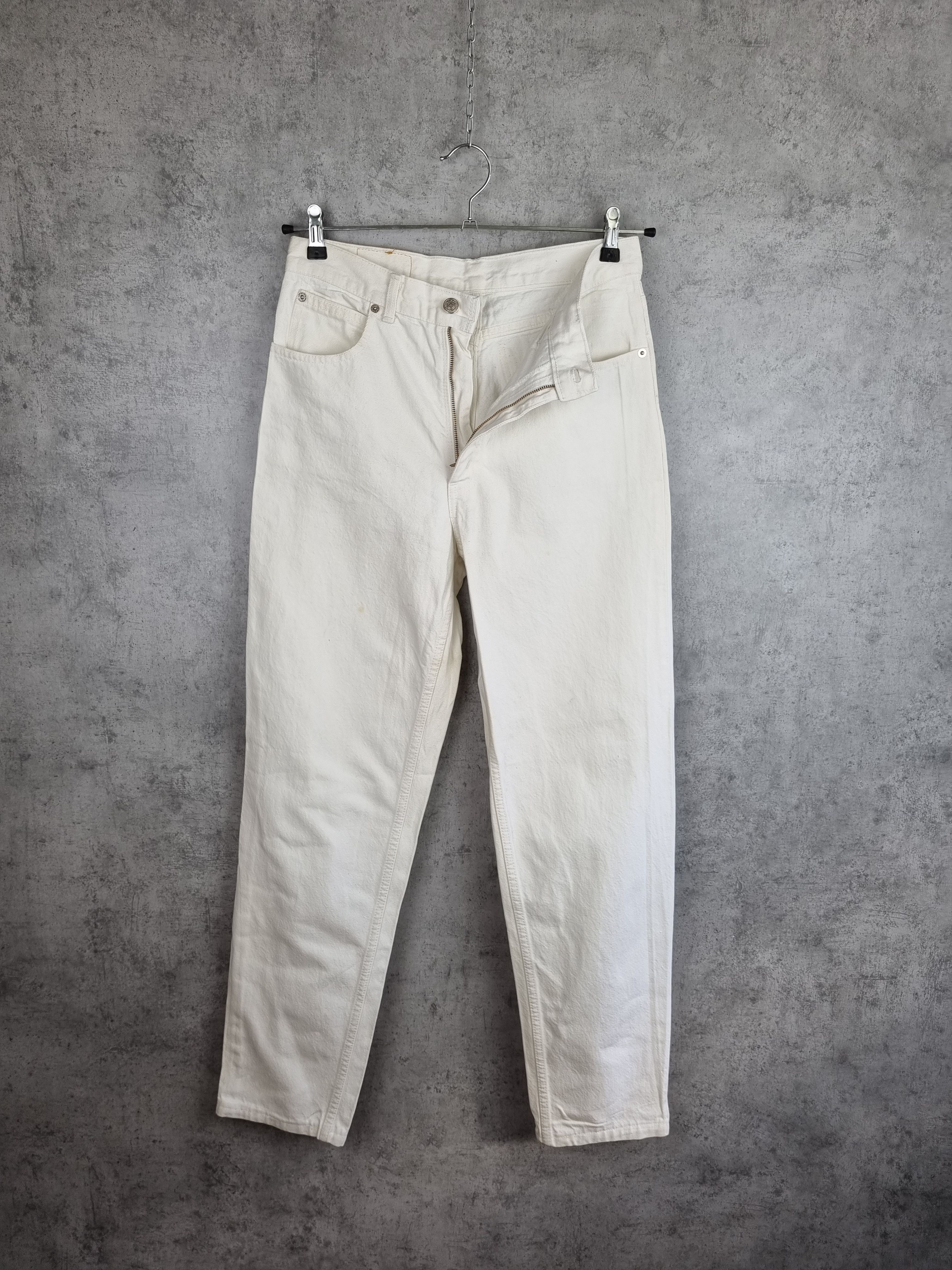 Levi's × Vintage Rare size 80s Levi's Orange Tab White Jeans Size US 29 - 3 Thumbnail