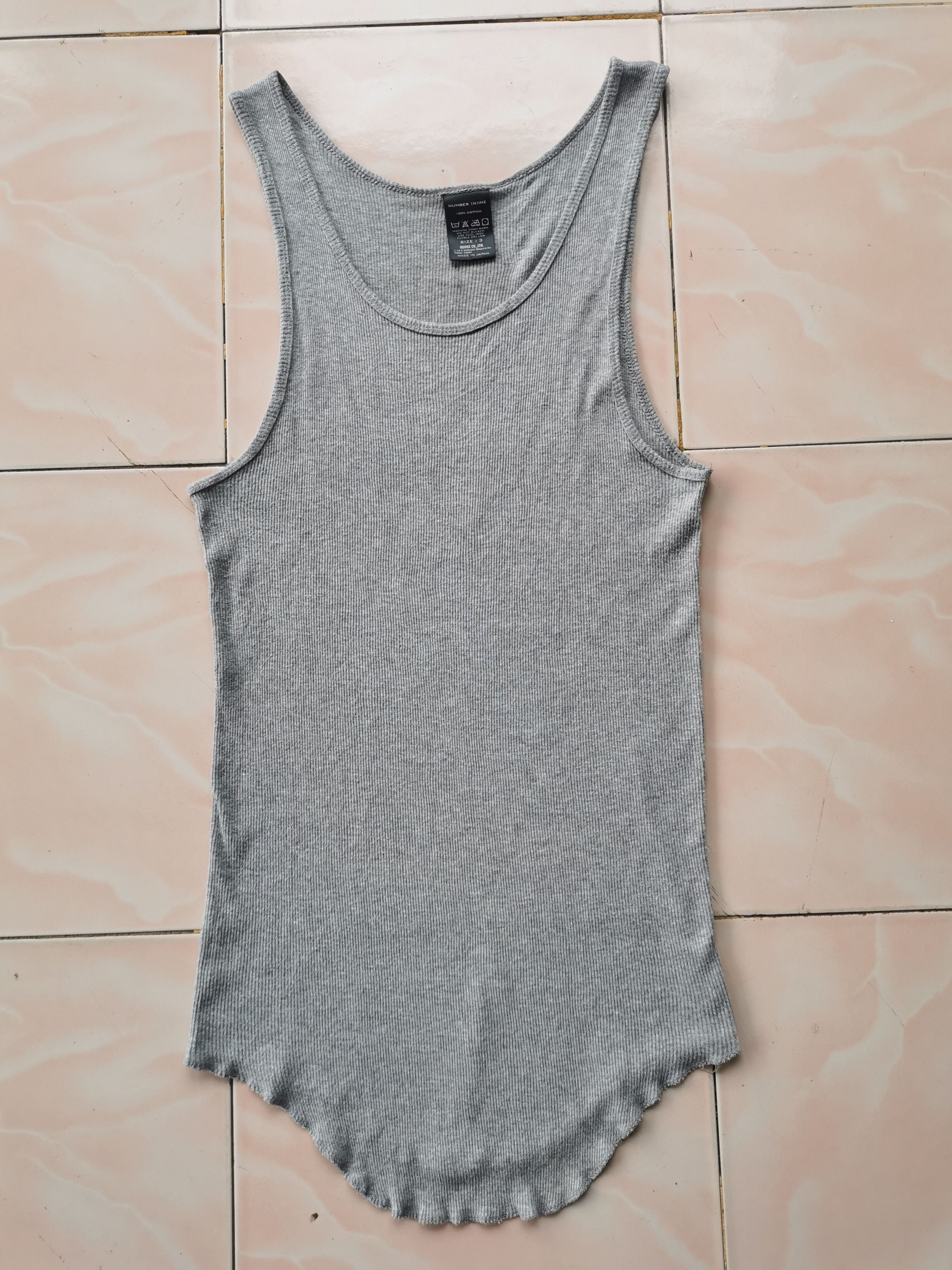 Number (N)ine Number (N)ine Strechable Plain Singlet Size US L / EU 52-54 / 3 - 4 Thumbnail