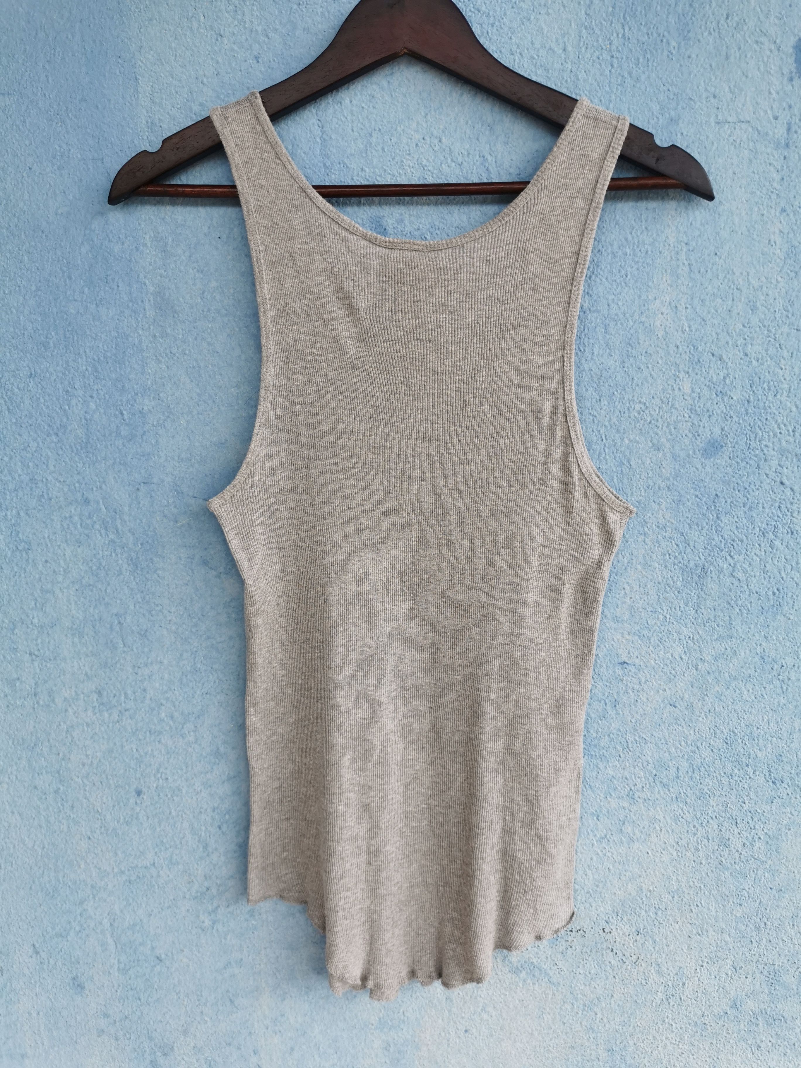 Number (N)ine Number (N)ine Strechable Plain Singlet Size US L / EU 52-54 / 3 - 2 Thumbnail