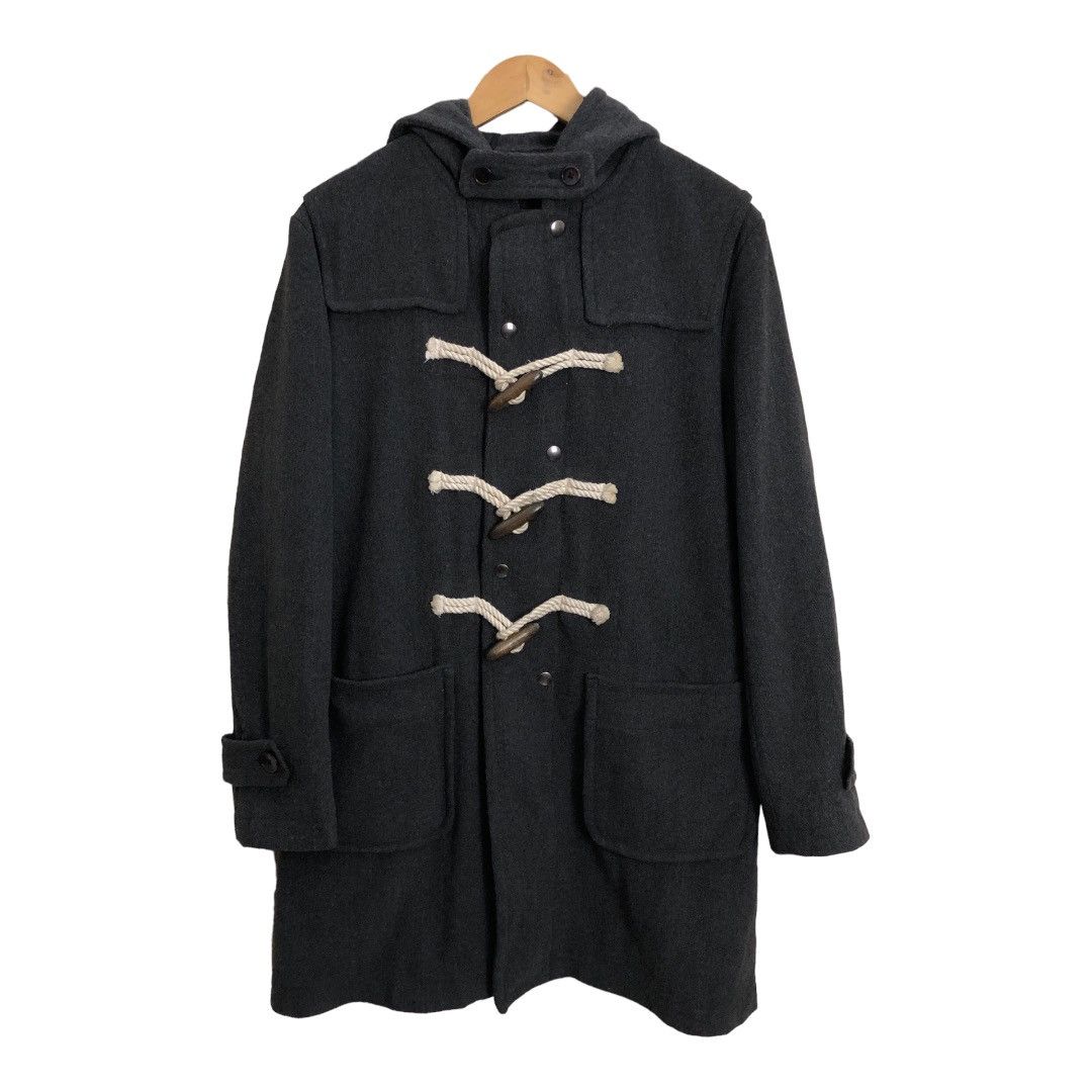 Vintage Comme Ca Ism Duffle Wool Long Coat