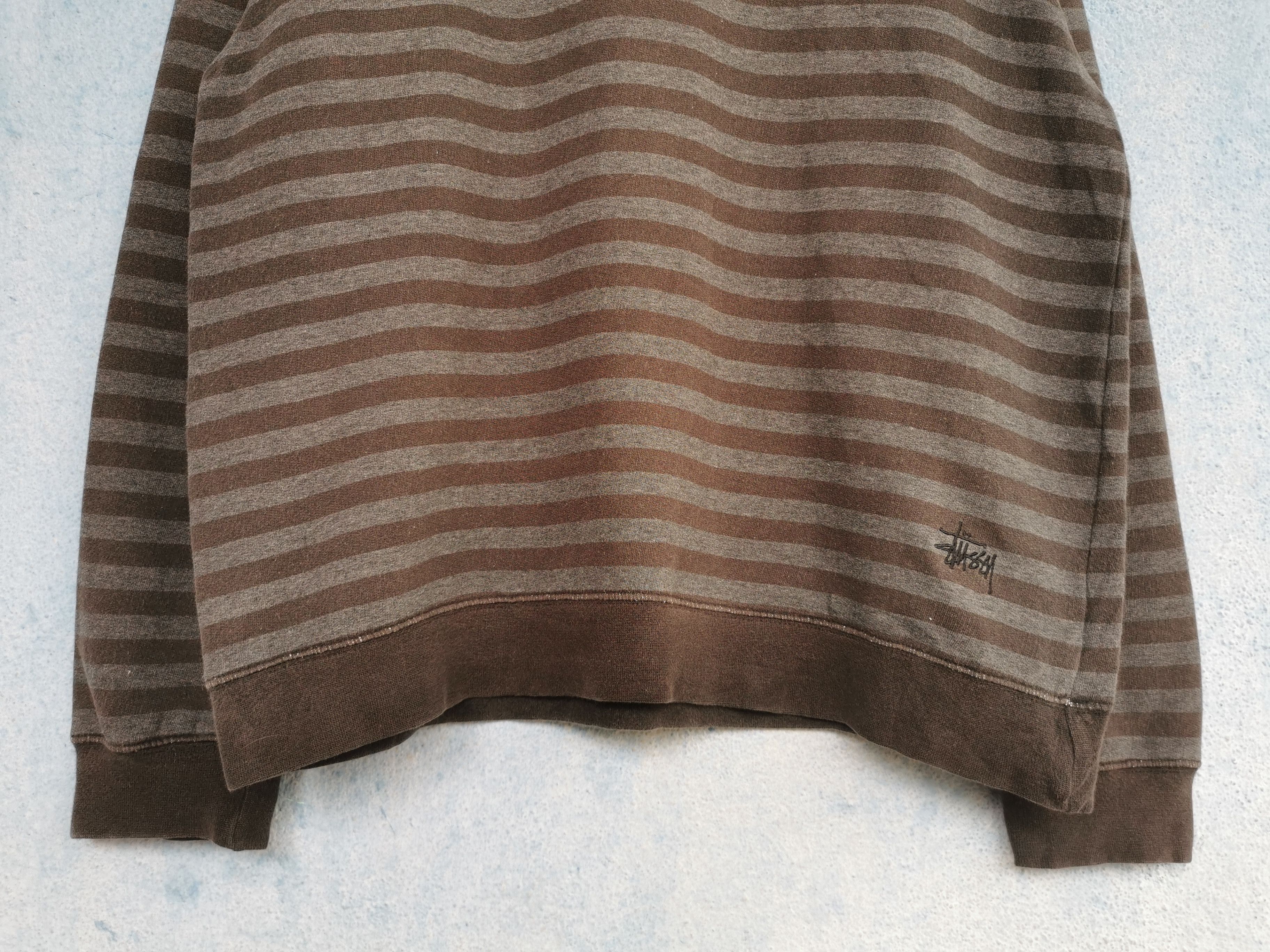 Stussy Stussy Stripped Sweatshirt Size US M / EU 48-50 / 2 - 4 Thumbnail