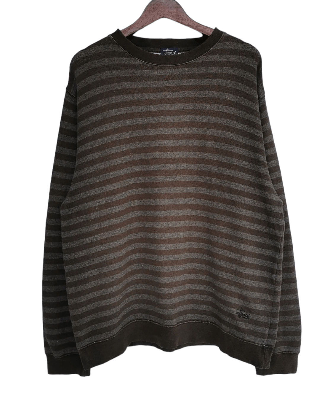 Stussy Stussy Stripped Sweatshirt Size US M / EU 48-50 / 2 - 1 Thumbnail