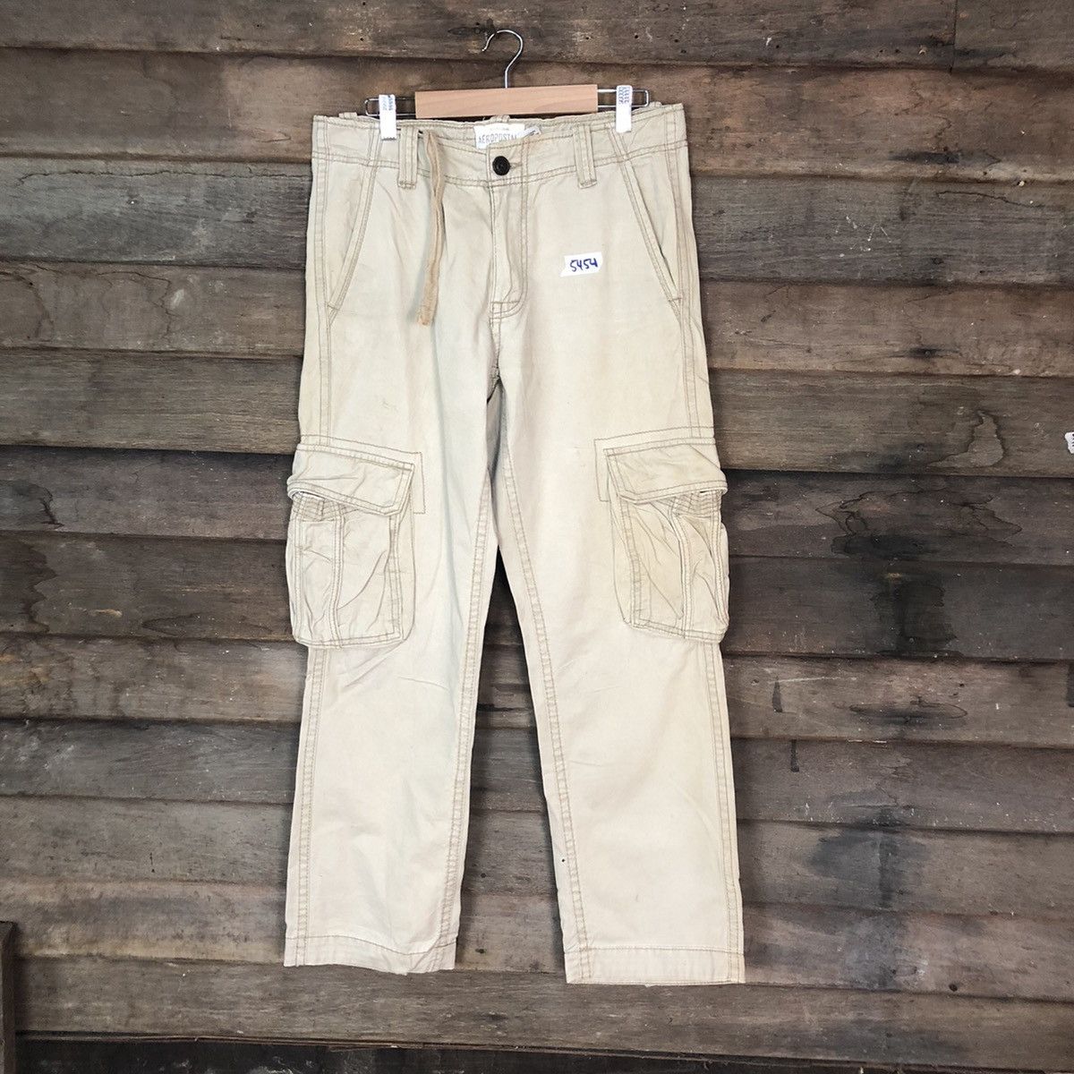 Aeropostale Aeropostate Brown tactical worker Cargo Pants #5454 Size US 31 - 1 Thumbnail