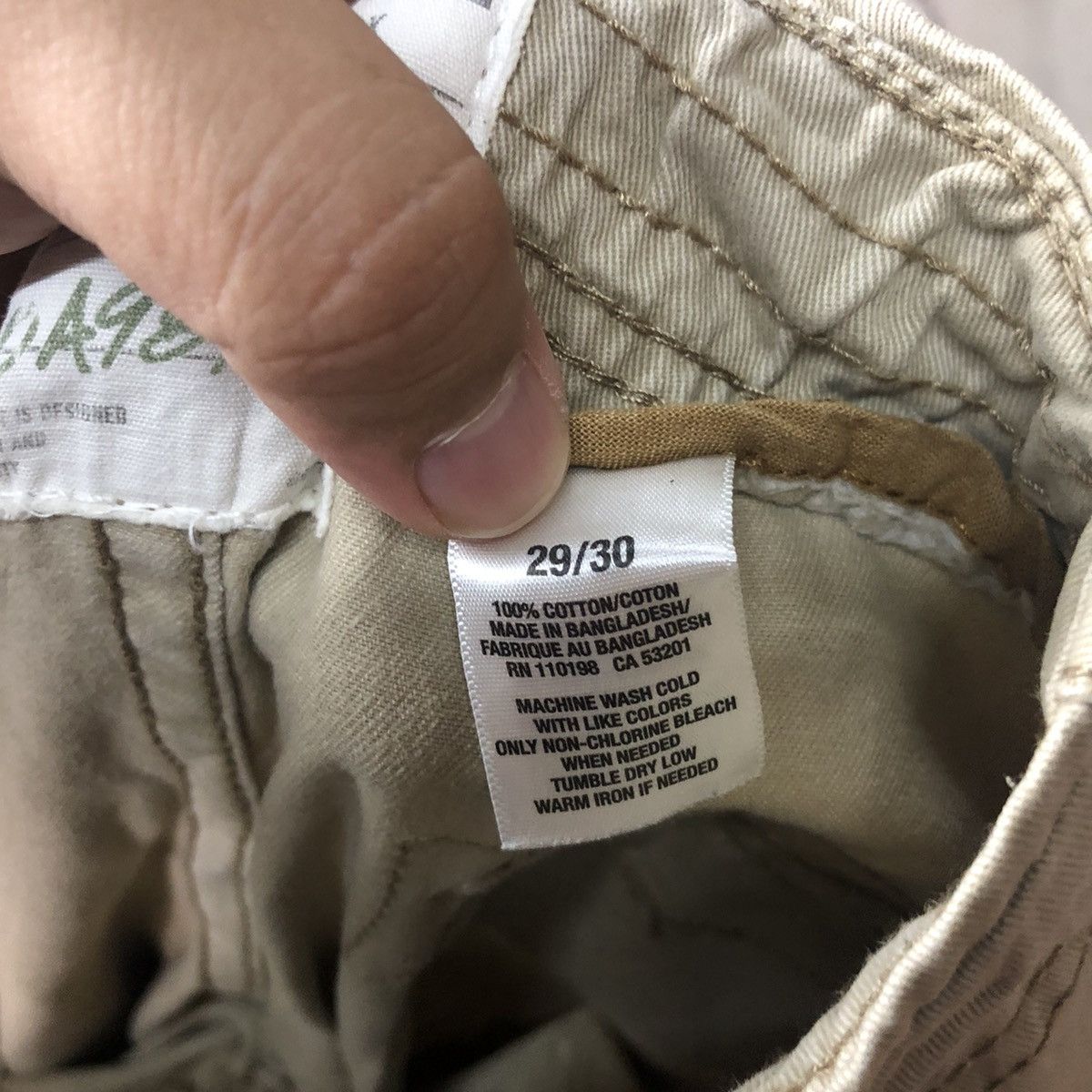 Aeropostale Aeropostate Brown tactical worker Cargo Pants #5454 Size US 31 - 17 Thumbnail
