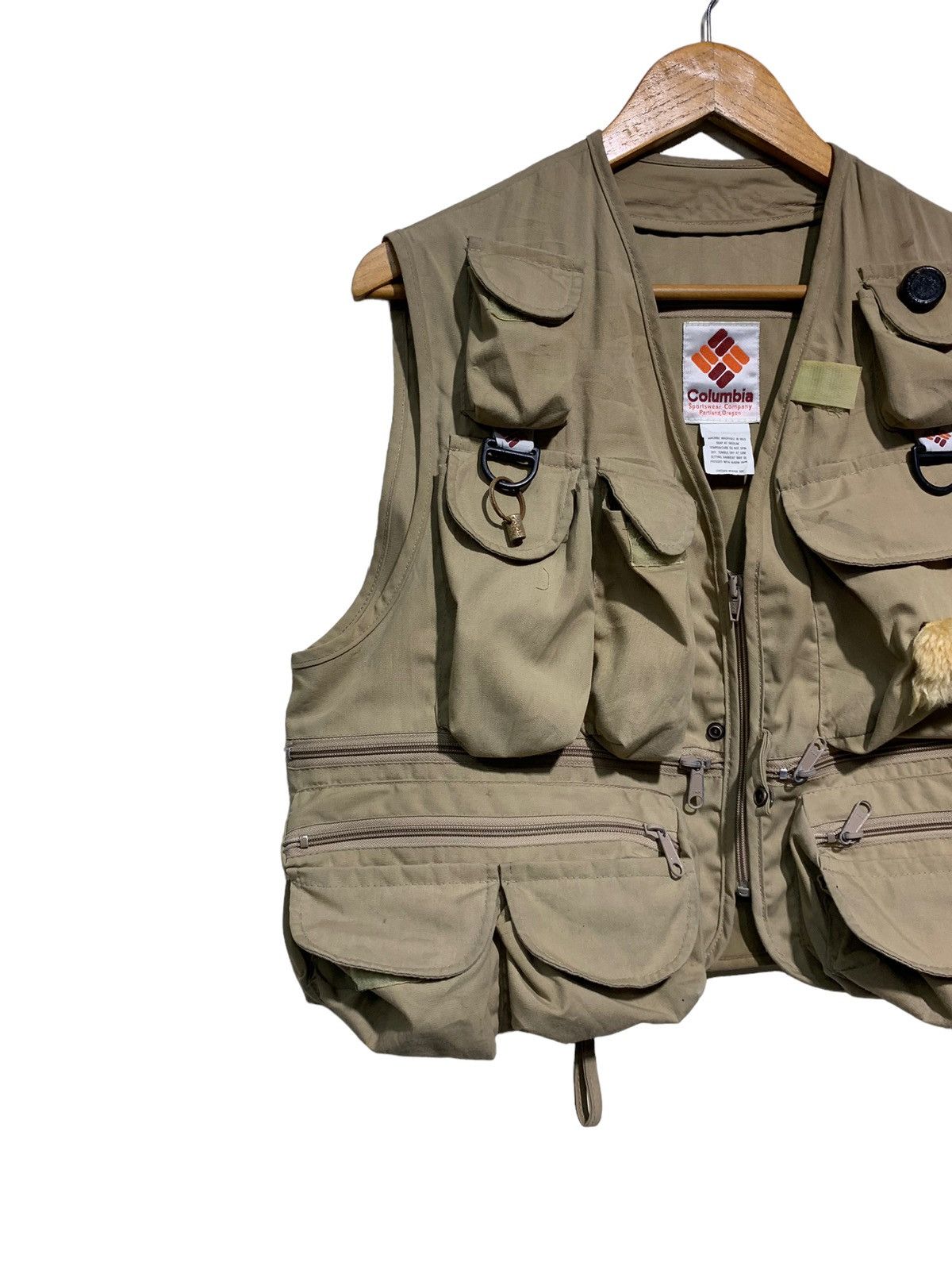 Columbia 🔥COLUMBIA WILD MAN CAMPING MULTIPOCKETS VEST Size US L / EU 52-54 / 3 - 3 Thumbnail