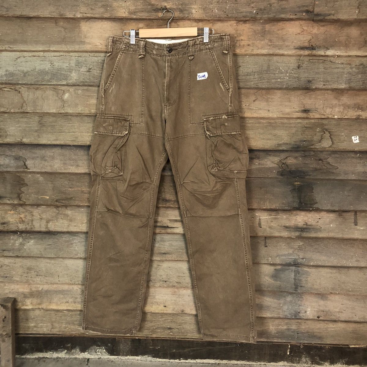 Dickies Dickies Brown tactical workers streetwear Cargo Pants #5449 Size US 33 - 1 Thumbnail