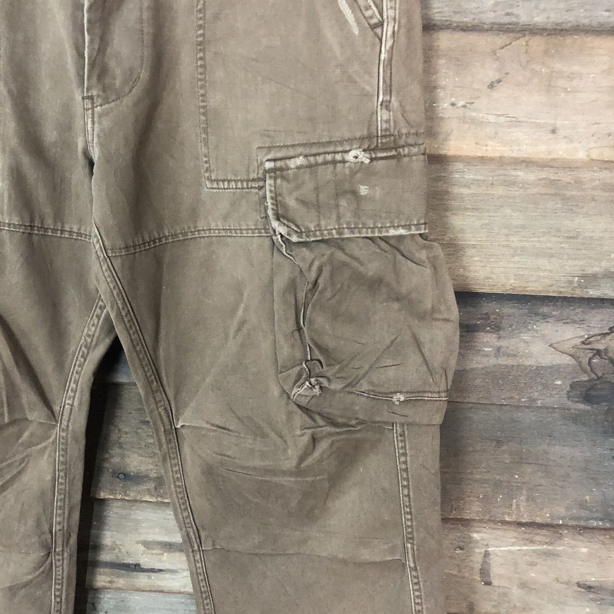 Dickies Dickies Brown tactical workers streetwear Cargo Pants #5449 Size US 33 - 7 Thumbnail
