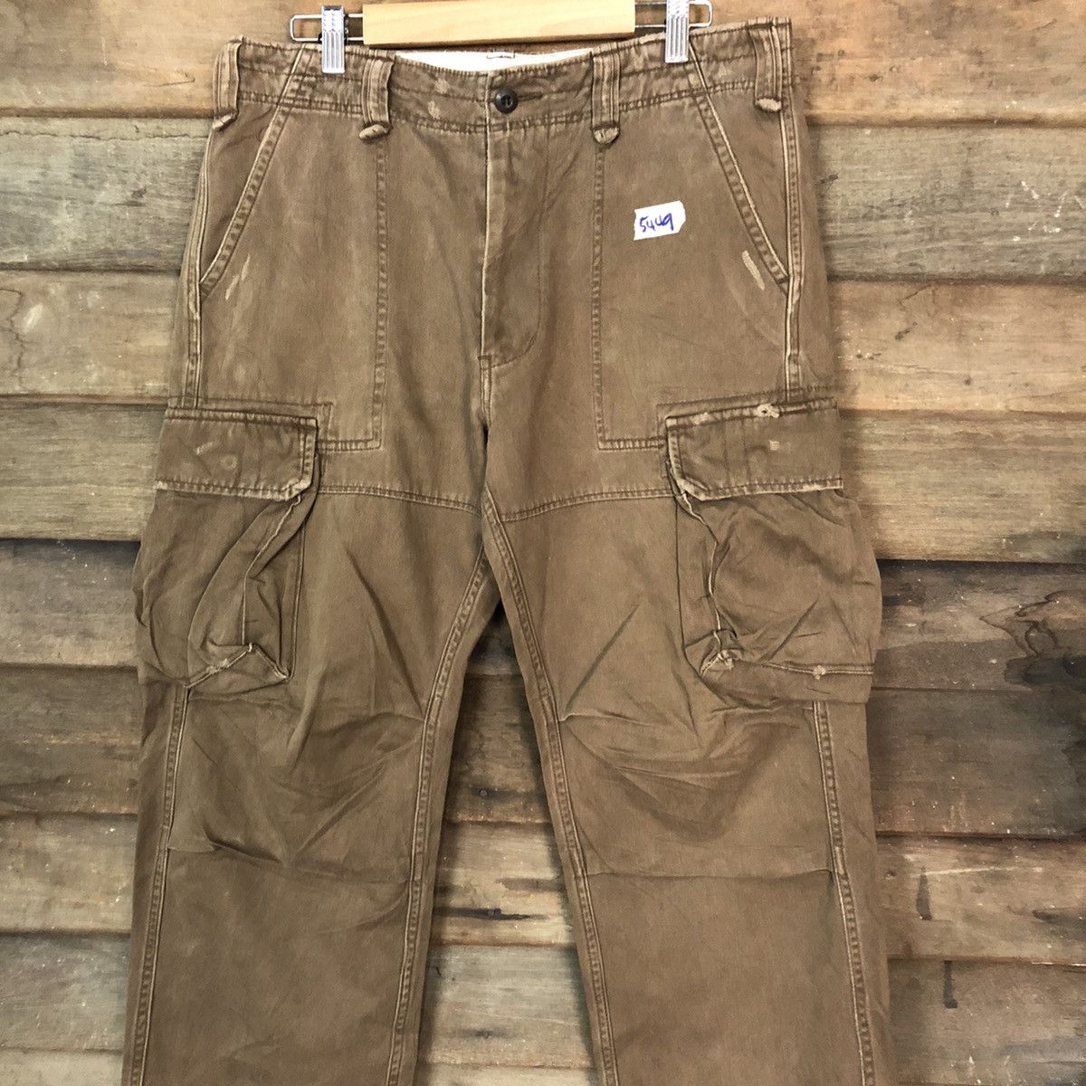 Dickies Dickies Brown tactical workers streetwear Cargo Pants #5449 Size US 33 - 2 Thumbnail