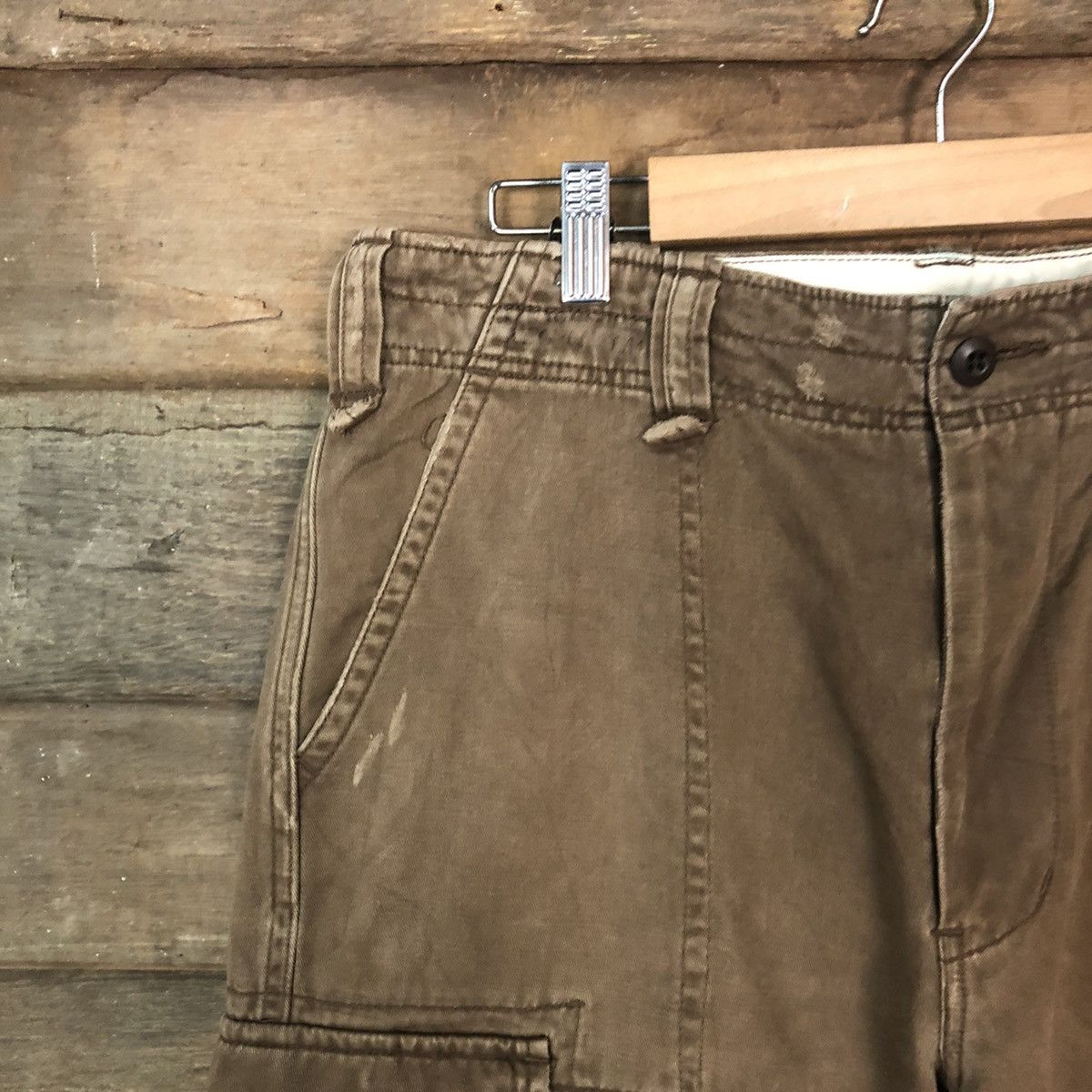 Dickies Dickies Brown tactical workers streetwear Cargo Pants #5449 Size US 33 - 4 Thumbnail