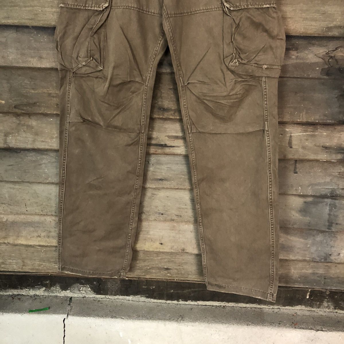 Dickies Dickies Brown tactical workers streetwear Cargo Pants #5449 Size US 33 - 3 Thumbnail