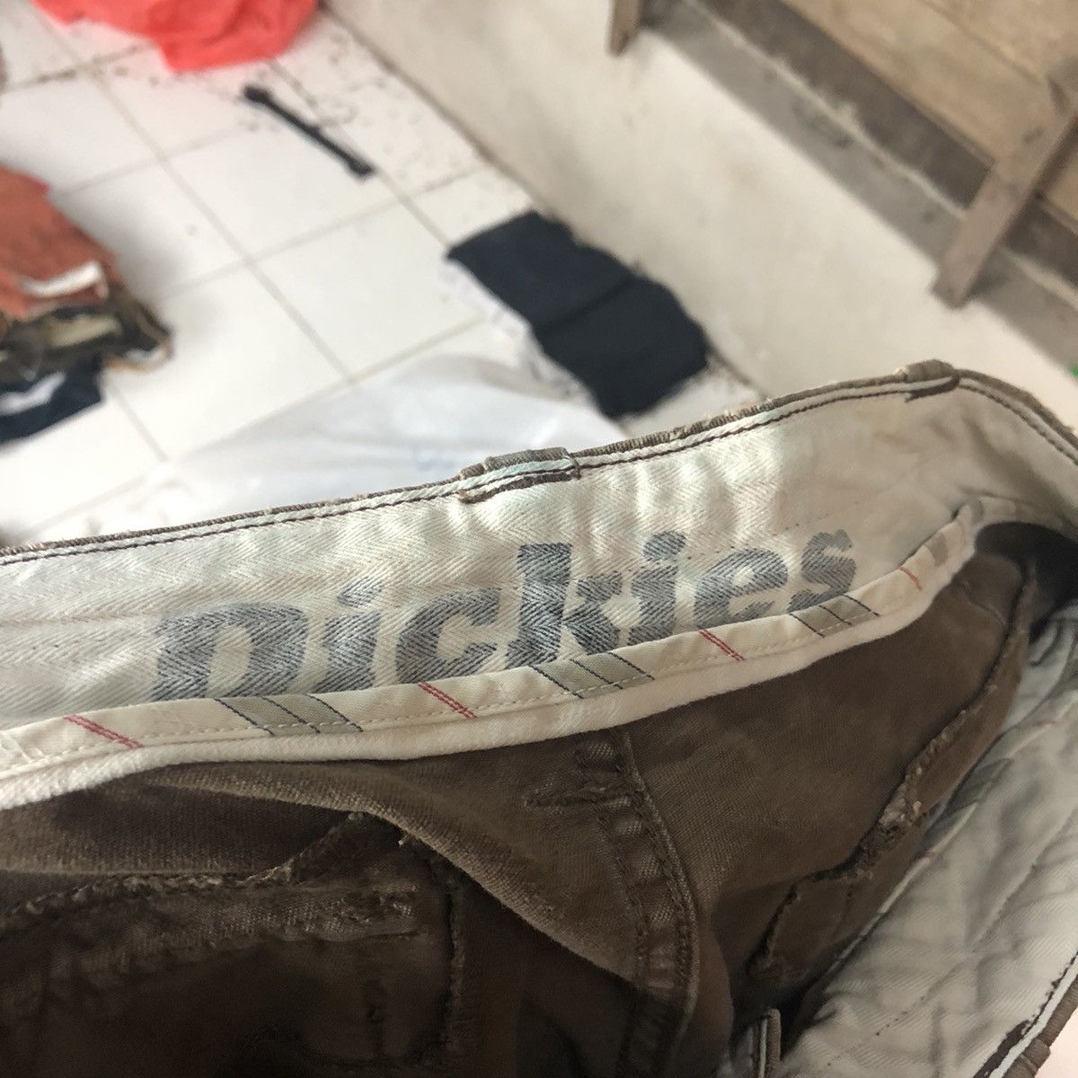 Dickies Dickies Brown tactical workers streetwear Cargo Pants #5449 Size US 33 - 17 Thumbnail