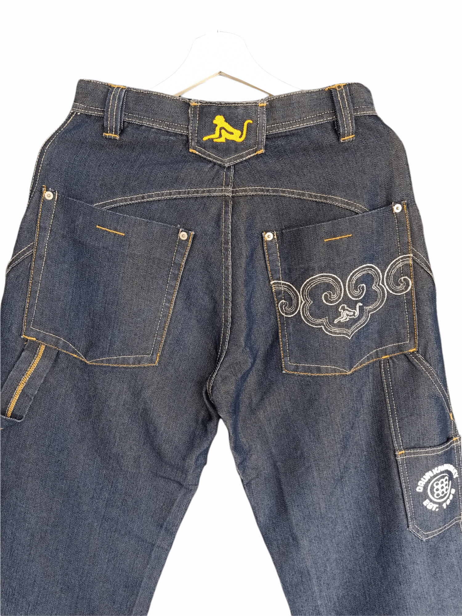 DrunknMunky × Japanese Brand Limited Hip Hop Drunknmunky Jeans Size US 29 - 6 Thumbnail