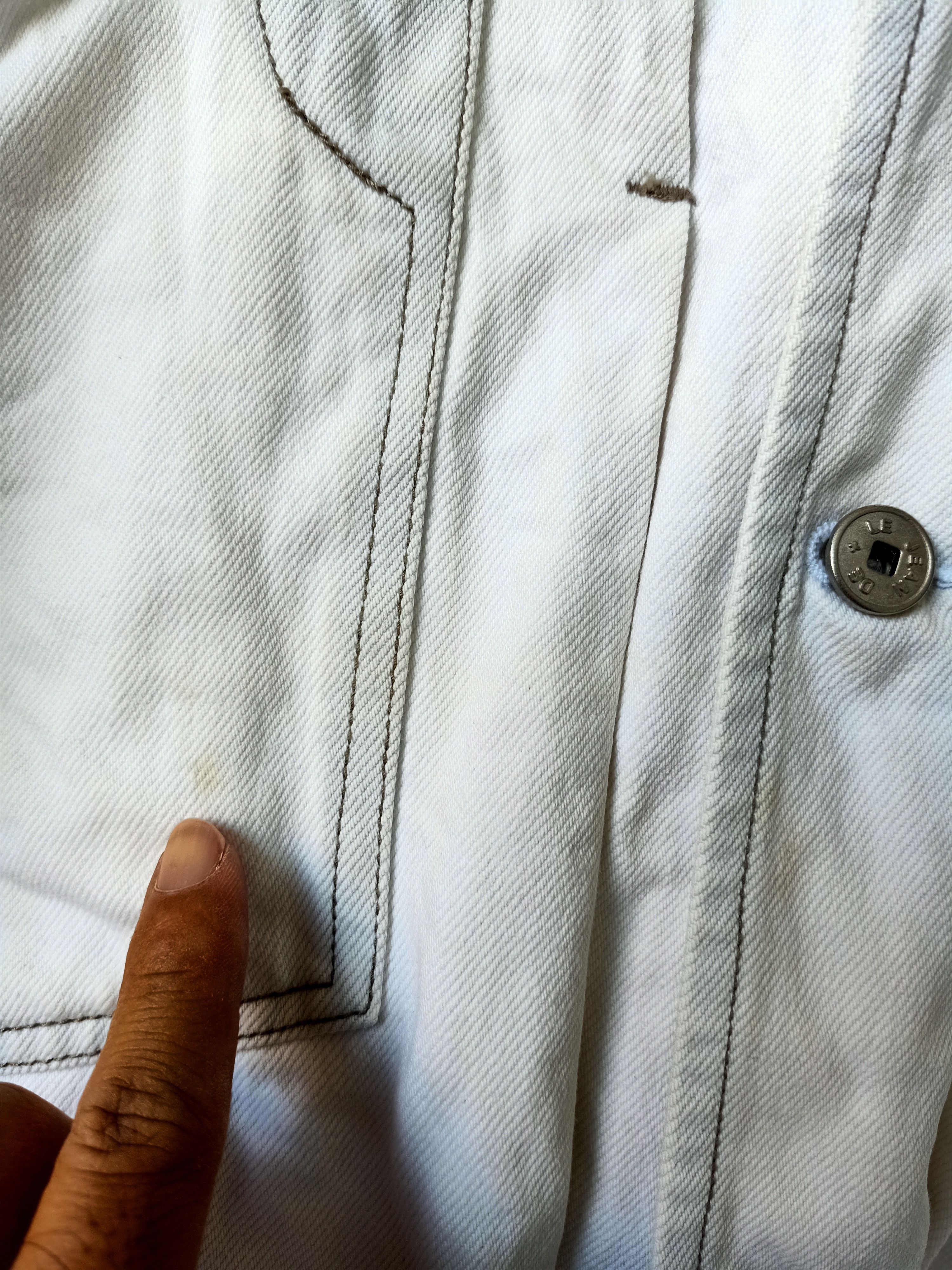 Marithe + Francois Girbaud Oversized Marithe Francois Girbaud Denim Jacket Size US XXL / EU 58 / 5 - 5 Thumbnail
