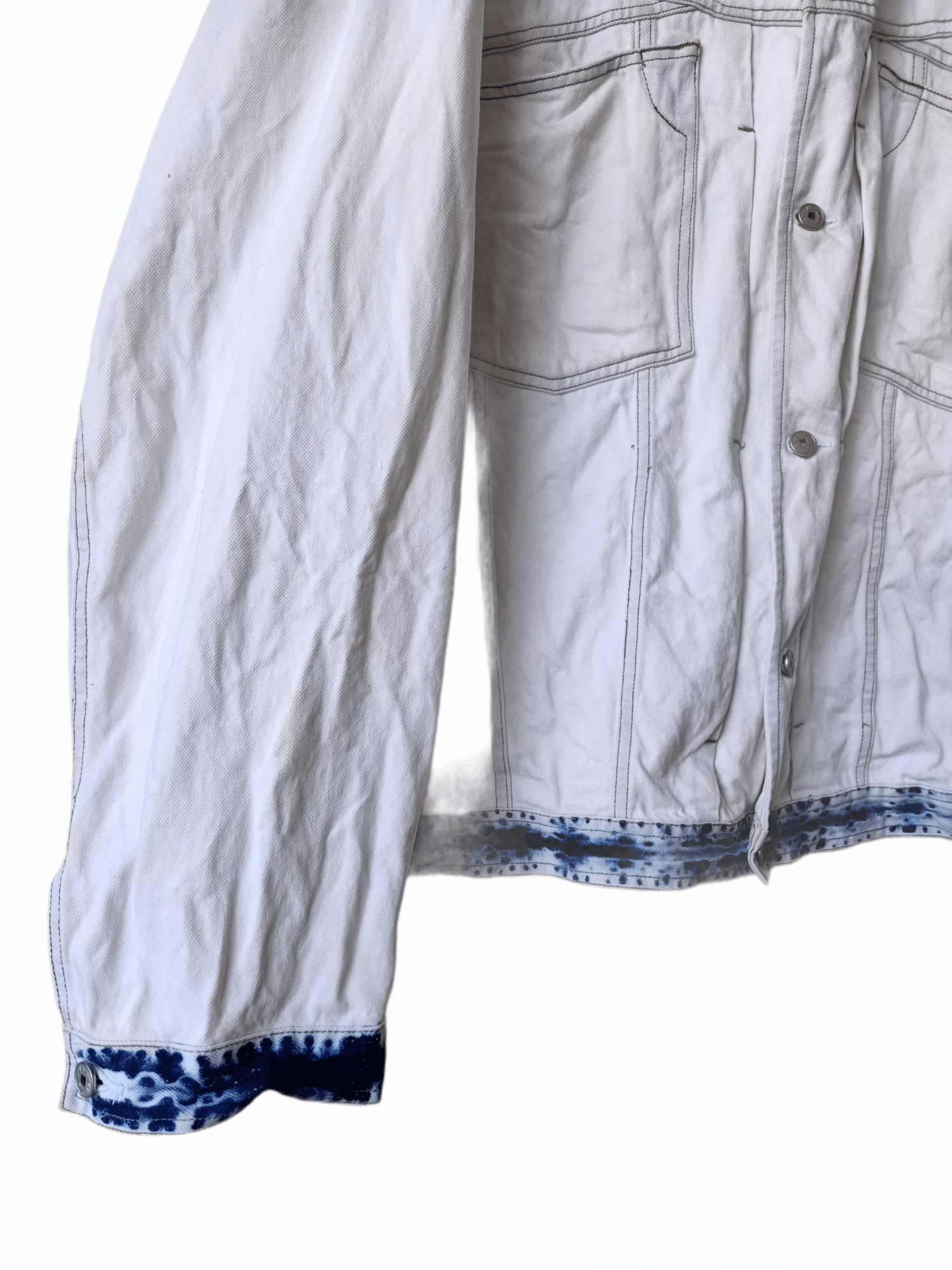 Marithe + Francois Girbaud Oversized Marithe Francois Girbaud Denim Jacket Size US XXL / EU 58 / 5 - 2 Thumbnail