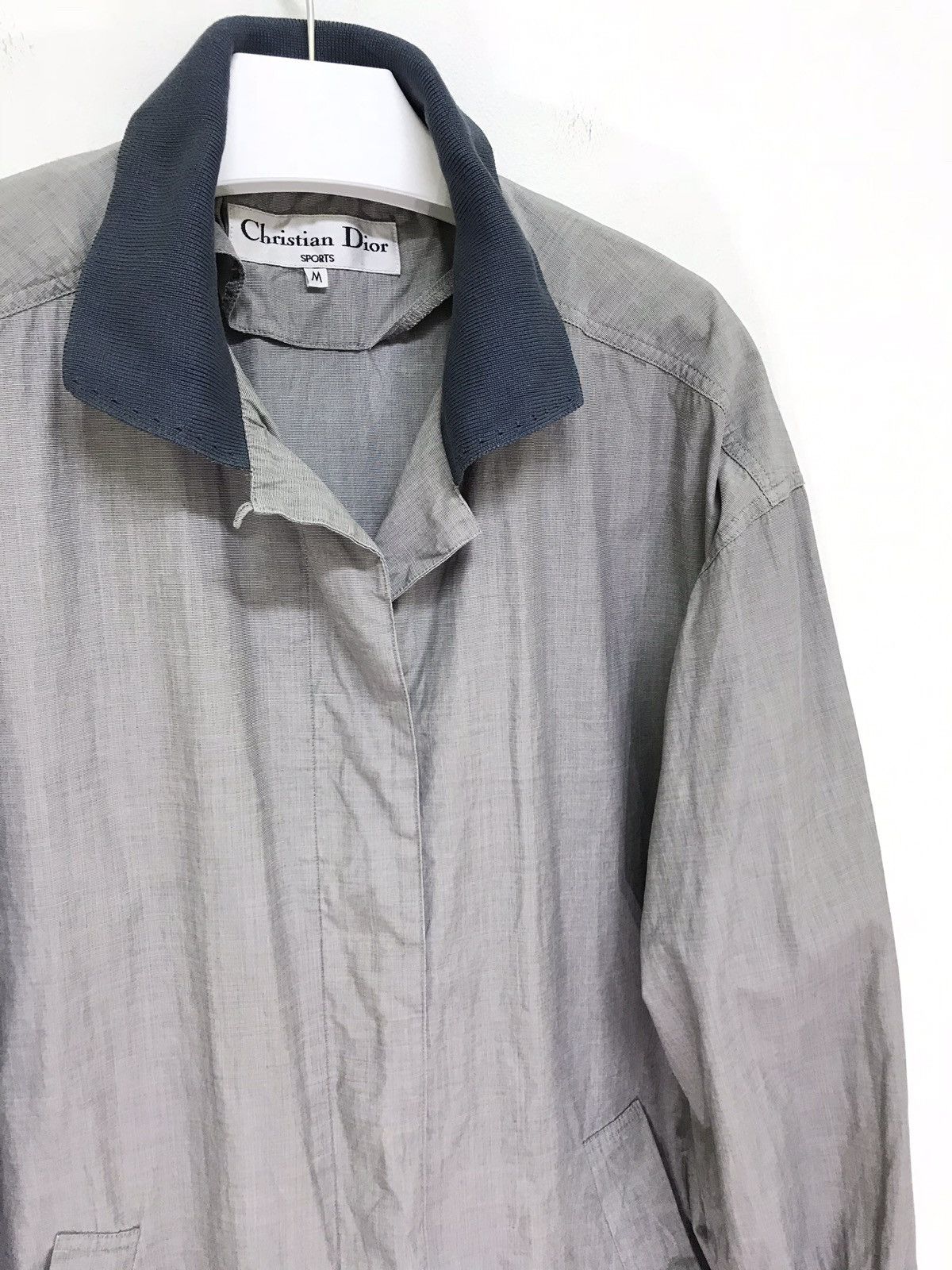Christian Dior Monsieur ✨Christian Dior Sport Vintage Over Coat Thin Silk Blended Size US M / EU 48-50 / 2 - 3 Thumbnail