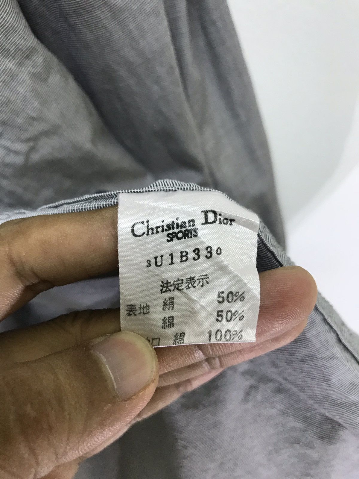 Christian Dior Monsieur ✨Christian Dior Sport Vintage Over Coat Thin Silk Blended Size US M / EU 48-50 / 2 - 9 Thumbnail