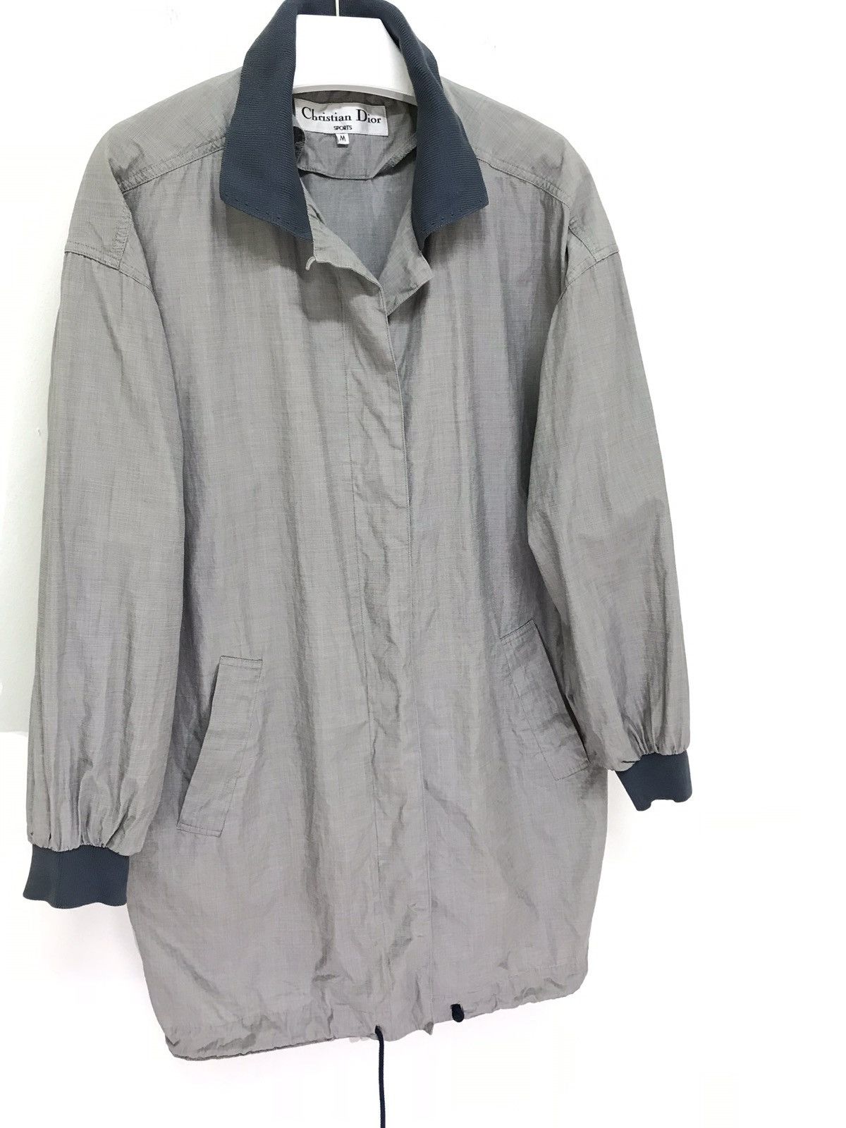 Christian Dior Monsieur ✨Christian Dior Sport Vintage Over Coat Thin Silk Blended Size US M / EU 48-50 / 2 - 2 Thumbnail