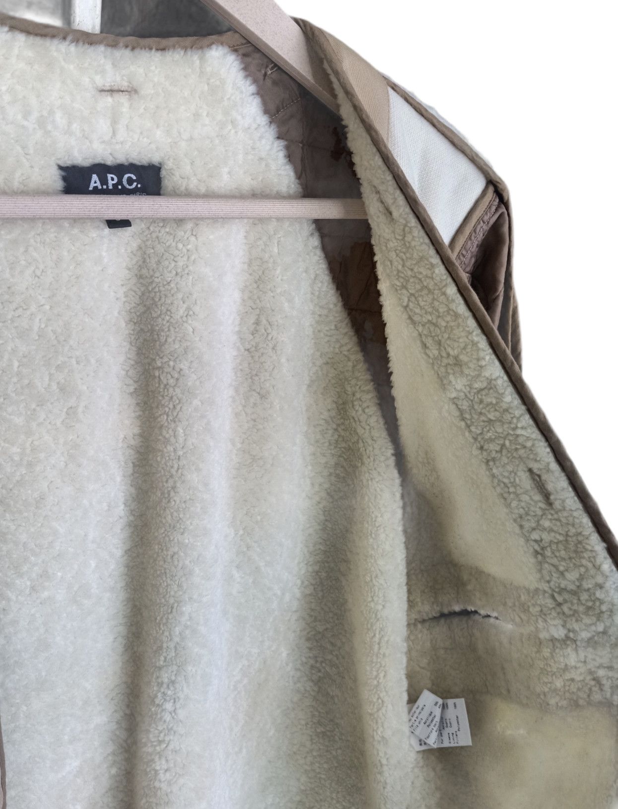 A.P.C. Vintage A.P.C inner Fleece down Jacket Size US S / EU 44-46 / 1 - 2 Thumbnail