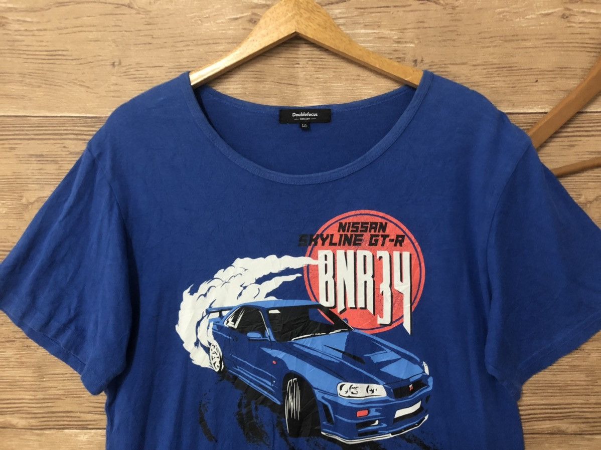 Japanese Brand × Vintage Vintage Nissan Skyline T shirt L Nismo JDM Calsonic Nissan Size US L / EU 52-54 / 3 - 2 Thumbnail