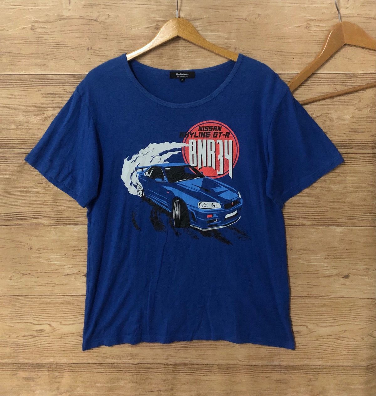 Japanese Brand × Vintage Vintage Nissan Skyline T shirt L Nismo JDM Calsonic Nissan Size US L / EU 52-54 / 3 - 1 Thumbnail