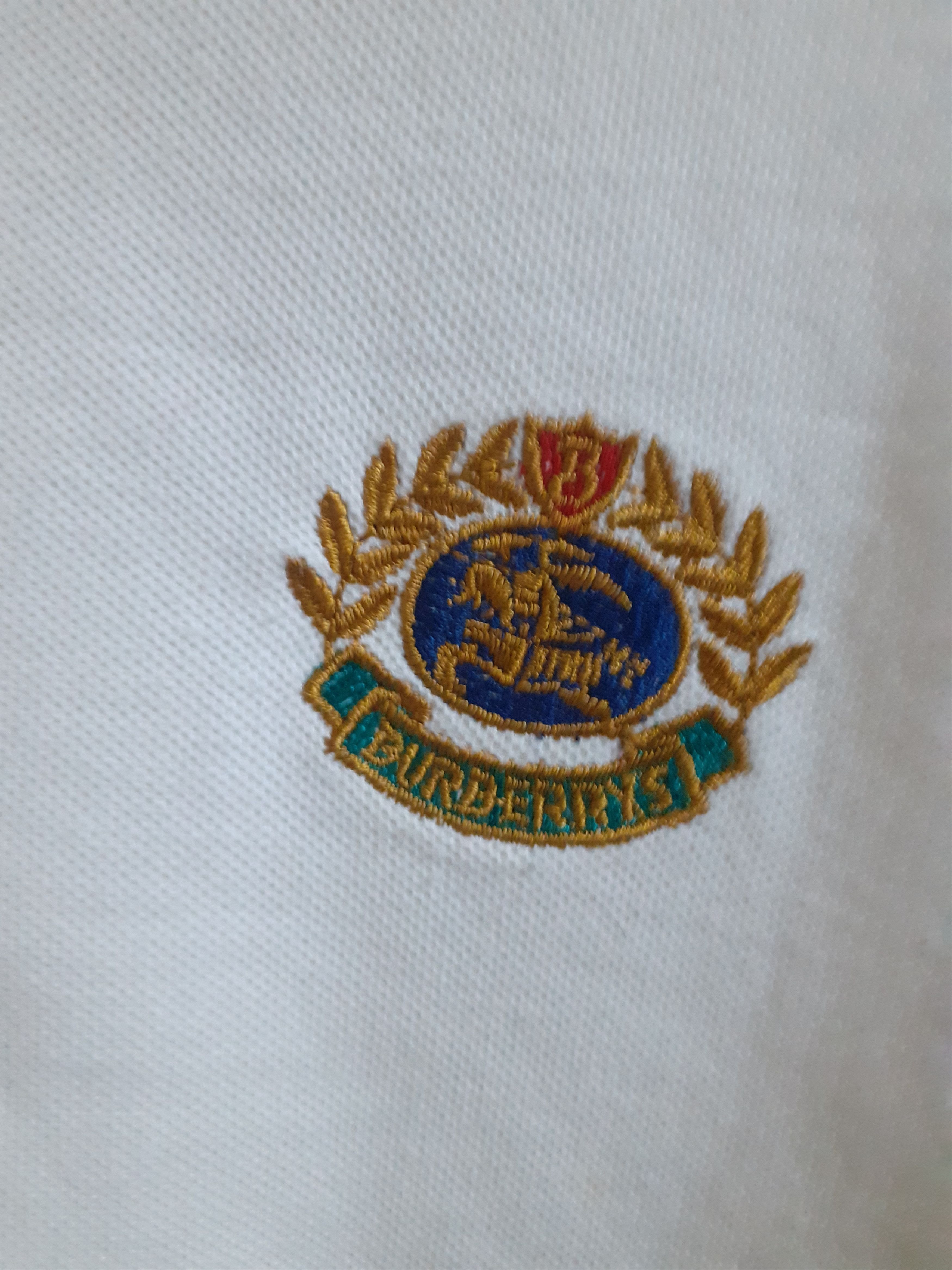Burberry Burberry Polo T Shirt Size US L / EU 52-54 / 3 - 3 Thumbnail