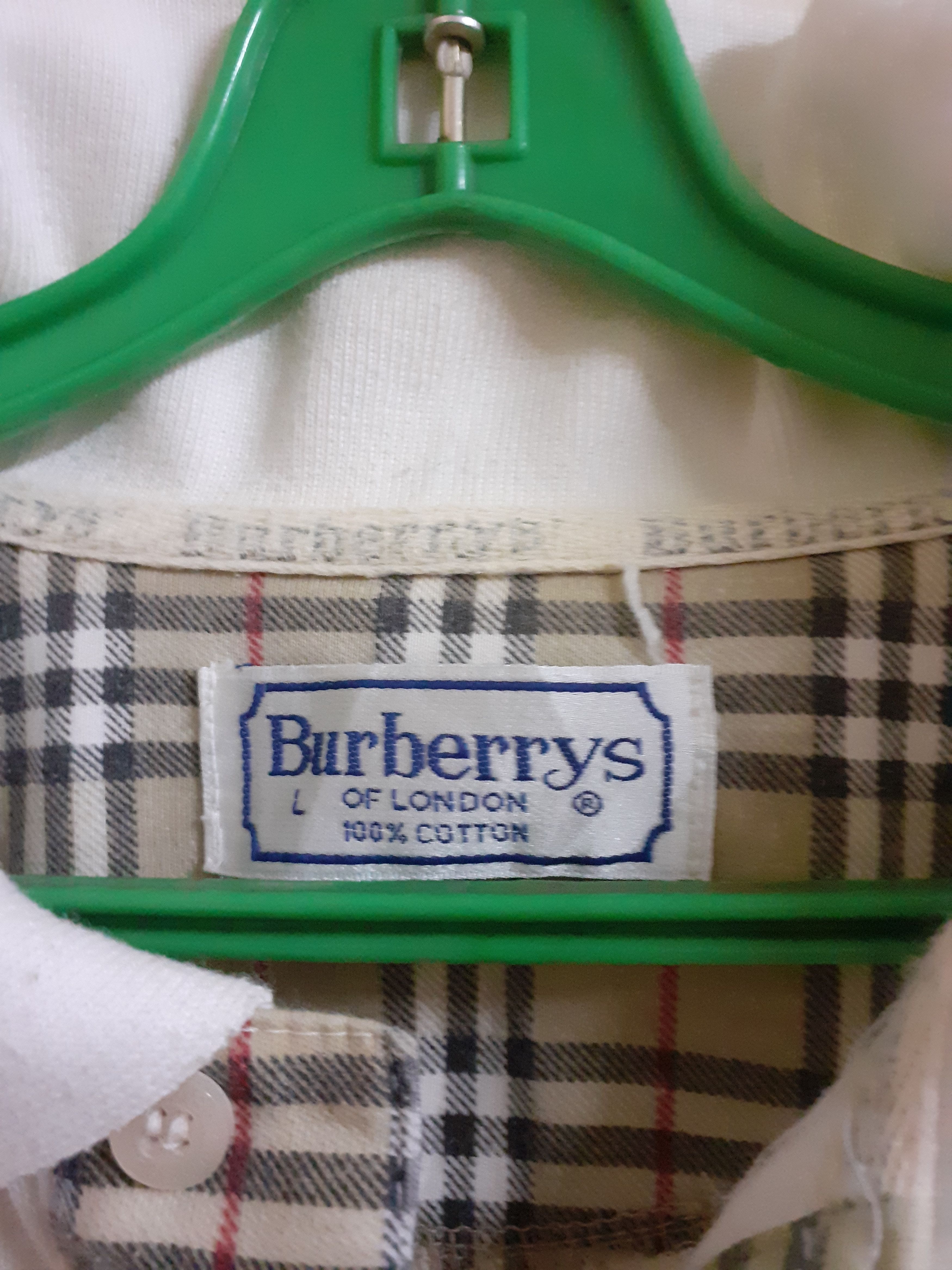 Burberry Burberry Polo T Shirt Size US L / EU 52-54 / 3 - 4 Thumbnail