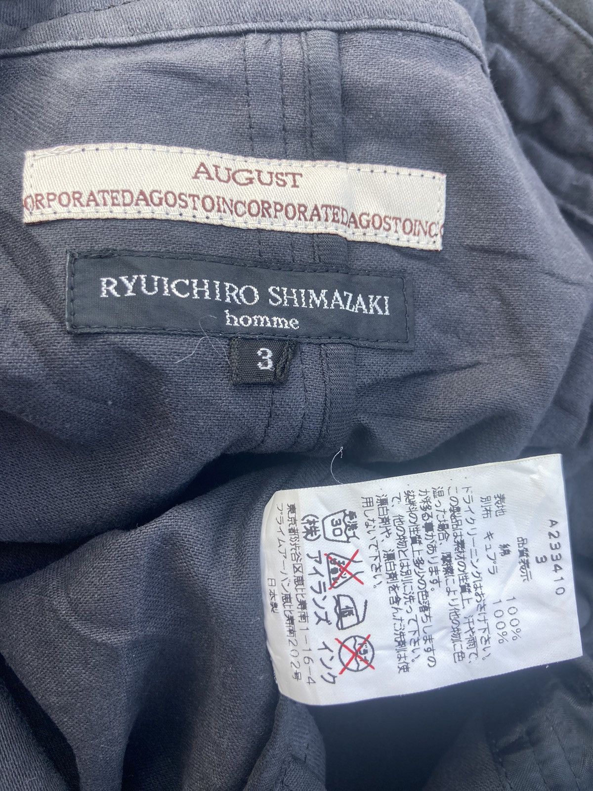 Designer RYUICHIRO SHIMAZAKI HOMME PARKA Size US L / EU 52-54 / 3 - 8 Thumbnail