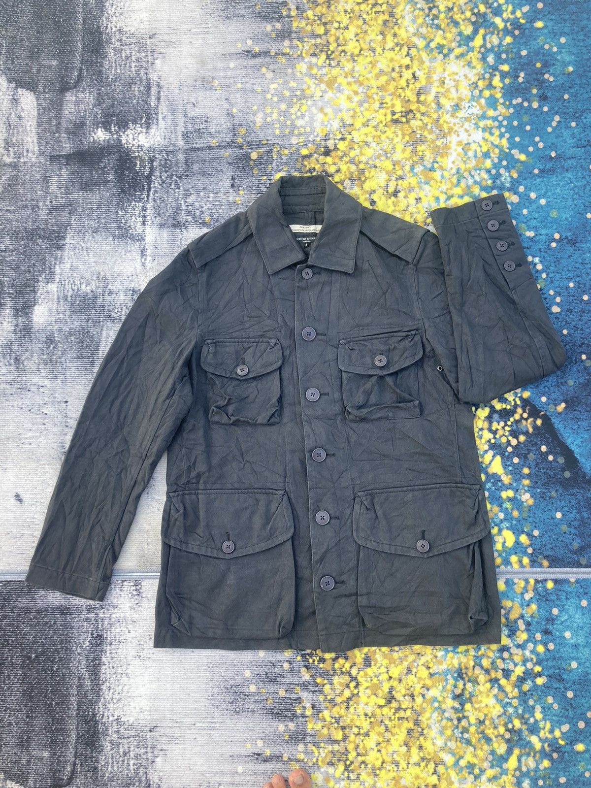 Designer RYUICHIRO SHIMAZAKI HOMME PARKA Size US L / EU 52-54 / 3 - 1 Thumbnail