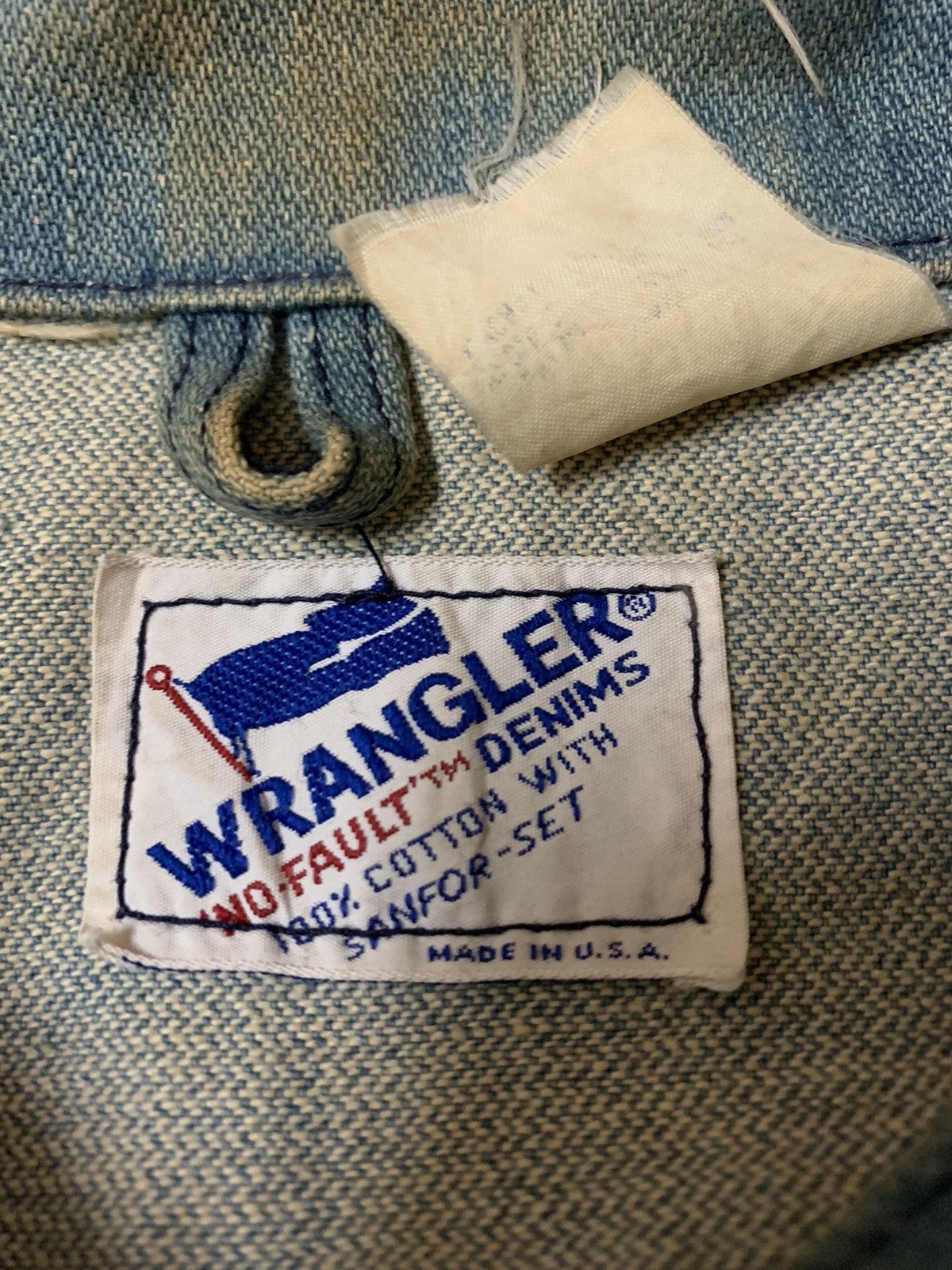 Wrangler Very Rare Vintage 70’s Wrangler Denim Jacket Size US L / EU 52-54 / 3 - 15 Thumbnail