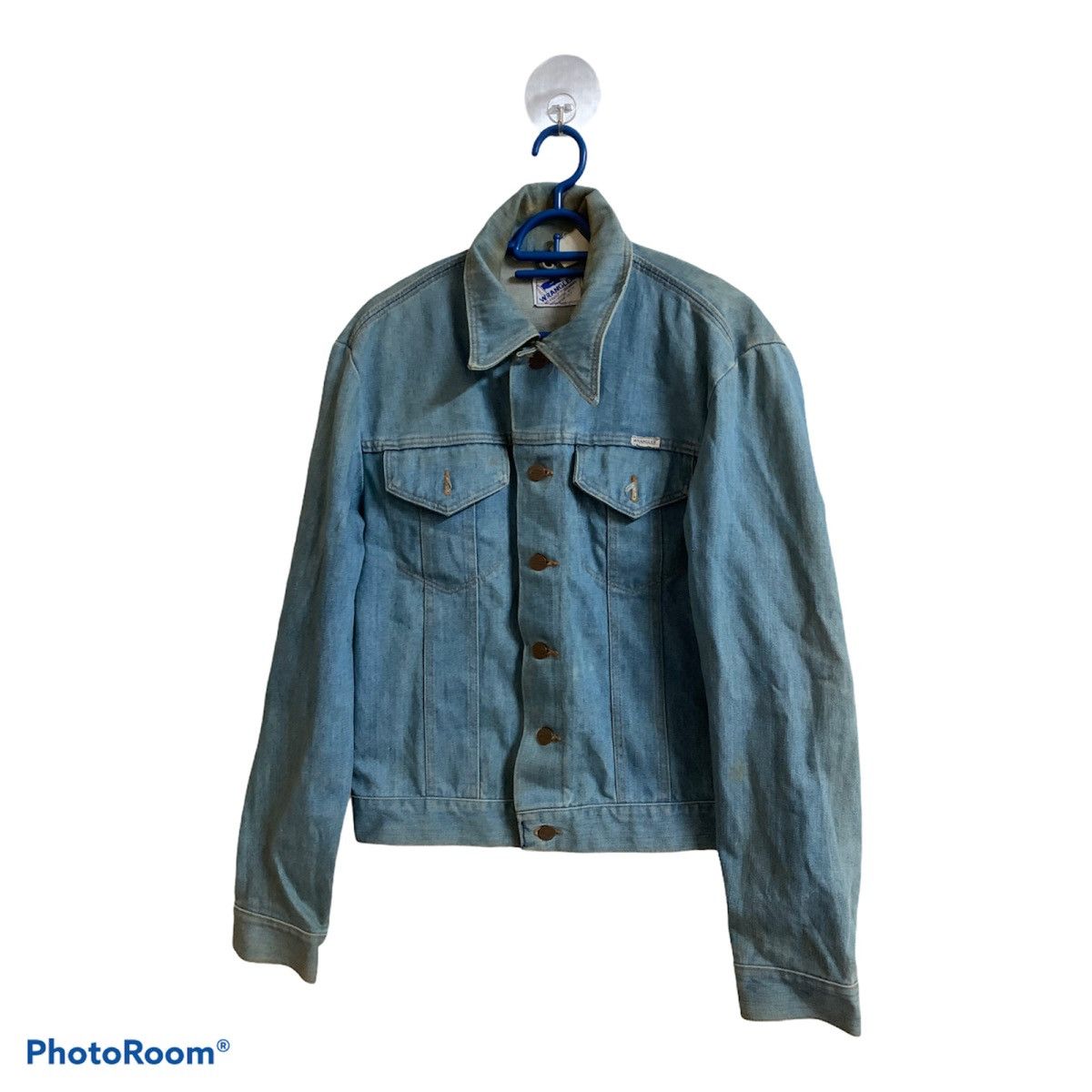 Wrangler Very Rare Vintage 70’s Wrangler Denim Jacket Size US L / EU 52-54 / 3 - 1 Thumbnail