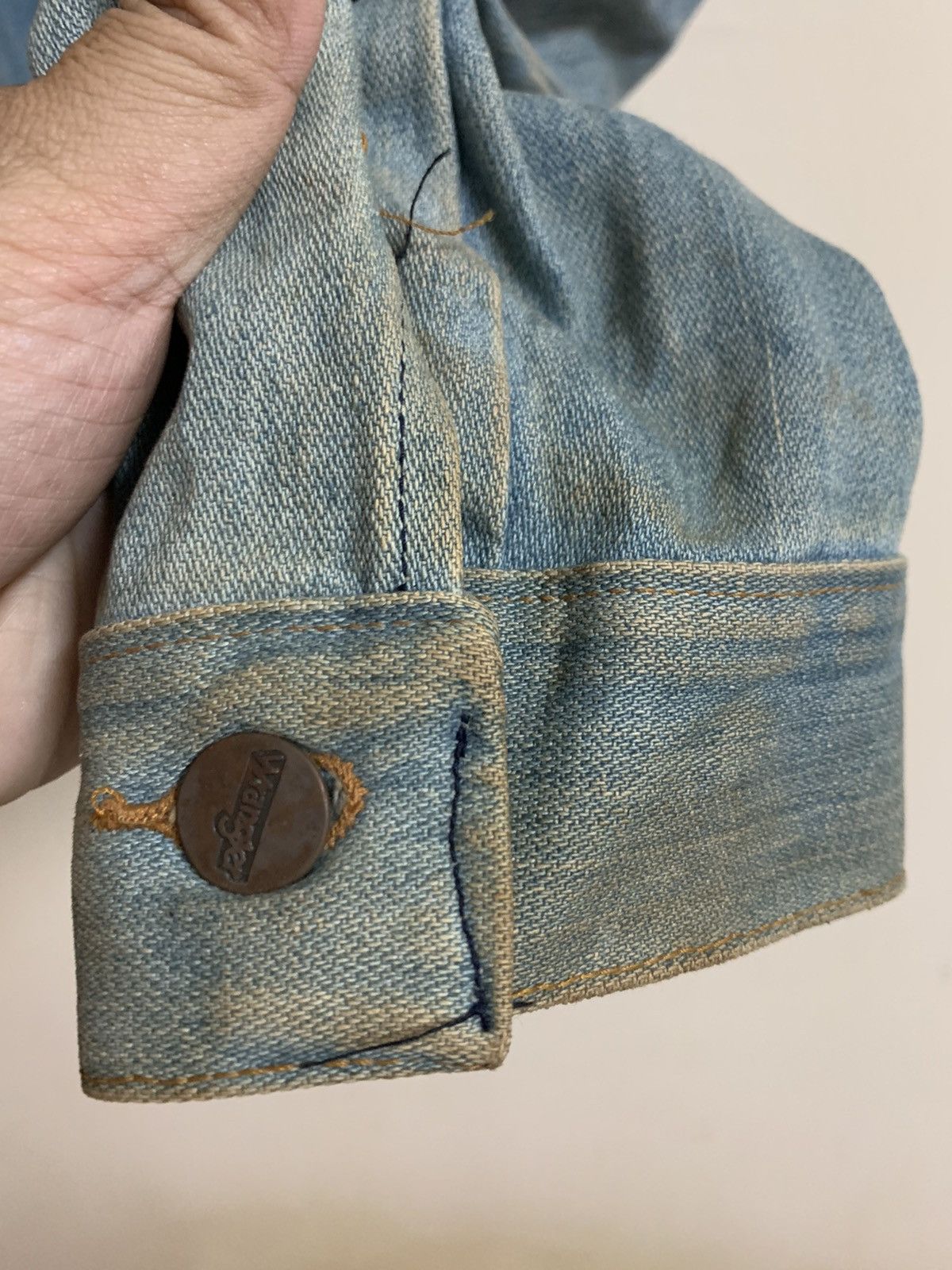 Wrangler Very Rare Vintage 70’s Wrangler Denim Jacket Size US L / EU 52-54 / 3 - 7 Thumbnail