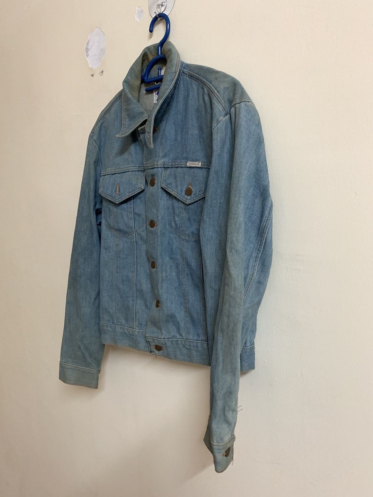 Wrangler Very Rare Vintage 70’s Wrangler Denim Jacket Size US L / EU 52-54 / 3 - 8 Thumbnail