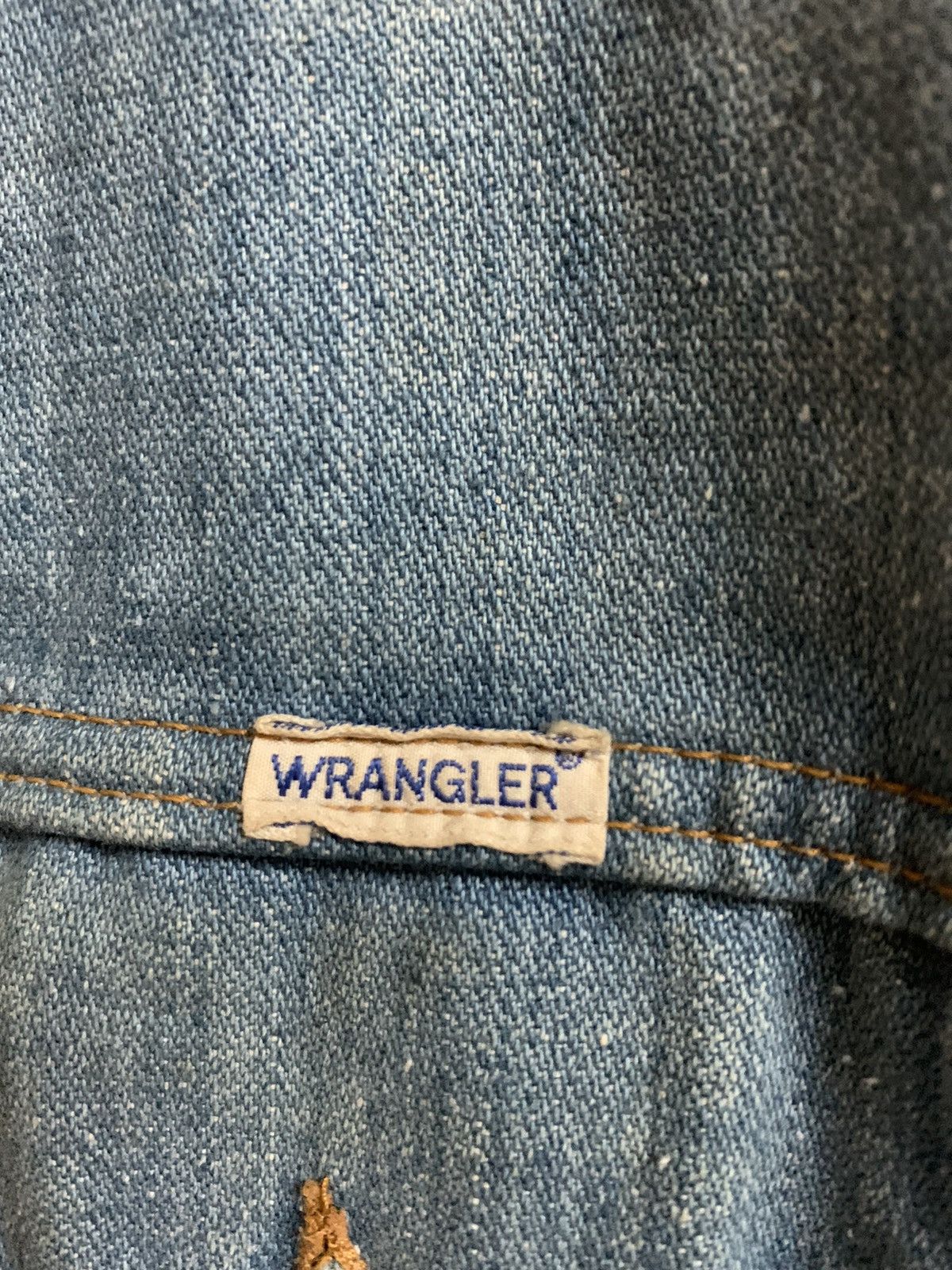 Wrangler Very Rare Vintage 70’s Wrangler Denim Jacket Size US L / EU 52-54 / 3 - 5 Thumbnail