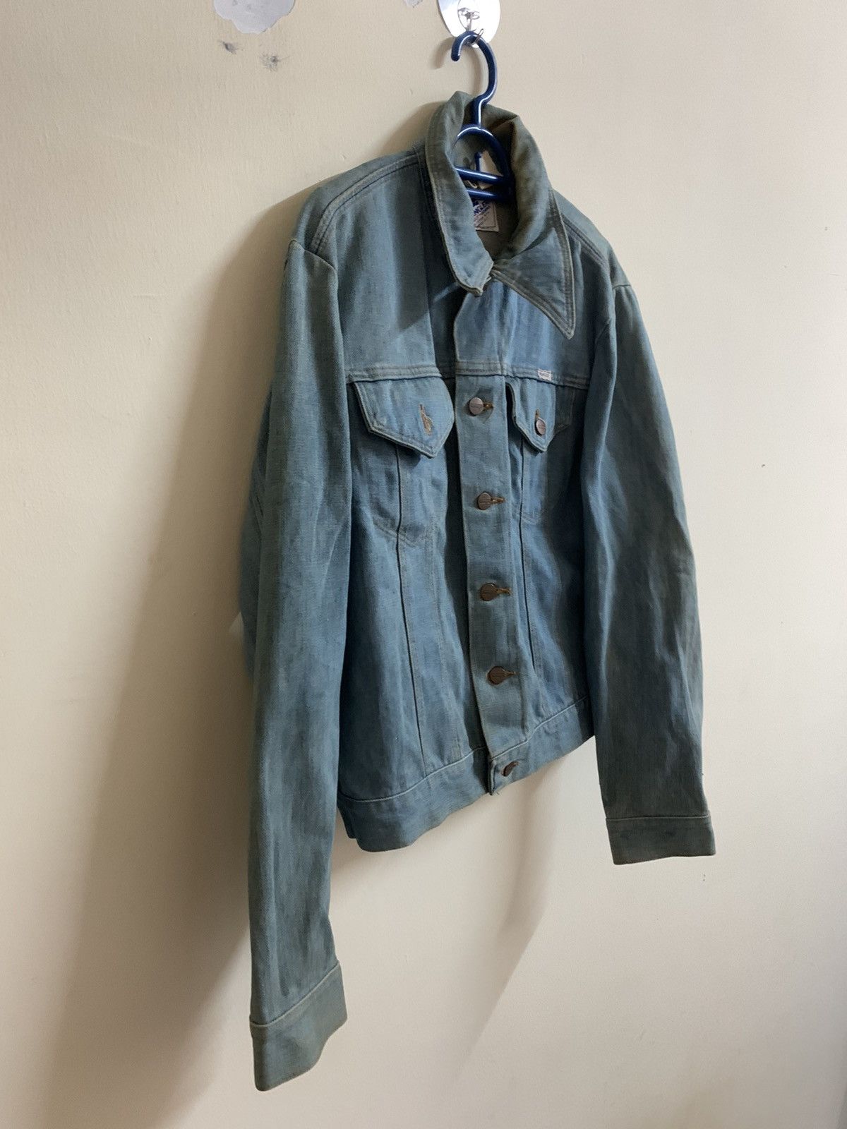 Wrangler Very Rare Vintage 70’s Wrangler Denim Jacket Size US L / EU 52-54 / 3 - 9 Thumbnail