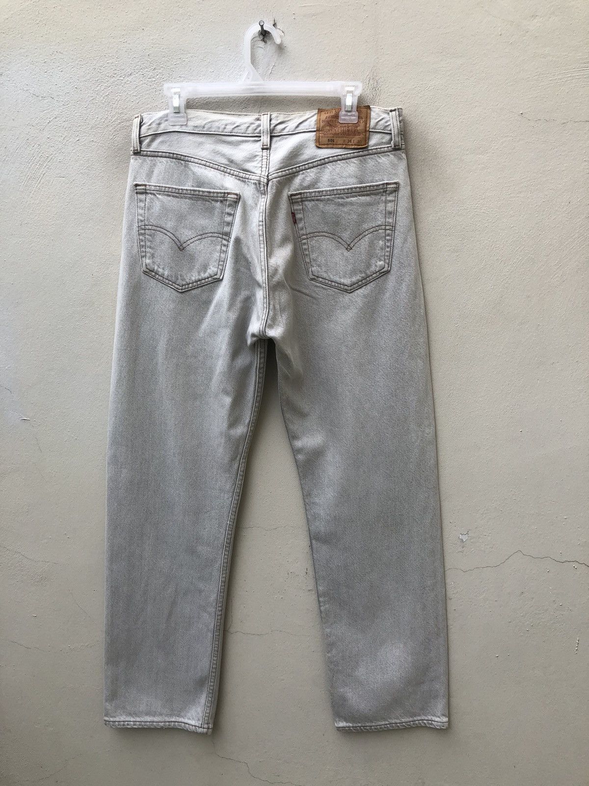 Levi's Vintage 90s Levi’s 501 Jeans Usa Faded Denim Jeans Size US 34 / EU 50 - 11 Thumbnail