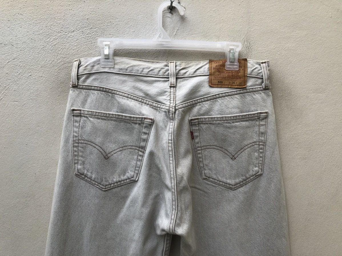 Levi's Vintage 90s Levi’s 501 Jeans Usa Faded Denim Jeans Size US 34 / EU 50 - 12 Thumbnail
