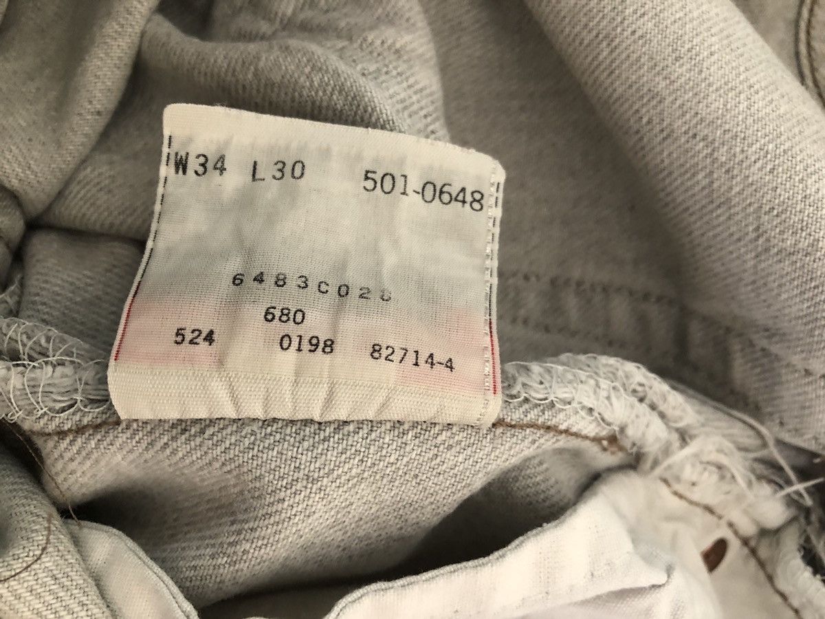 Levi's Vintage 90s Levi’s 501 Jeans Usa Faded Denim Jeans Size US 34 / EU 50 - 22 Thumbnail