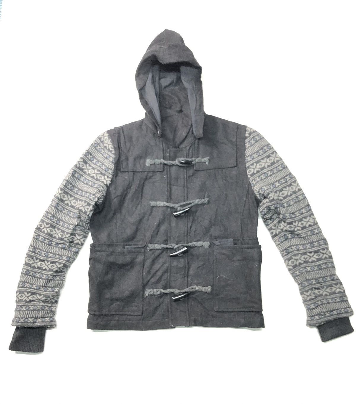 Japanese Brand × RAGEBLUE × Vintage RAGE BLUE TOOGLE JACKET HOODIE JAPAN 🇯🇵 Size US M / EU 48-50 / 2 - 1 Thumbnail