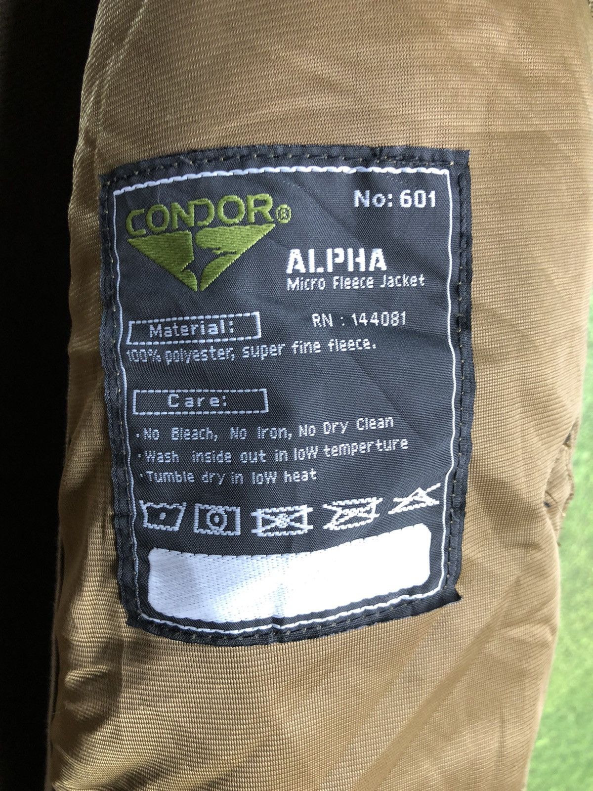 Japanese Brand × Vintage CONDOR ALPHA MICRO FLEECE JACKET Size US L / EU 52-54 / 3 - 9 Thumbnail