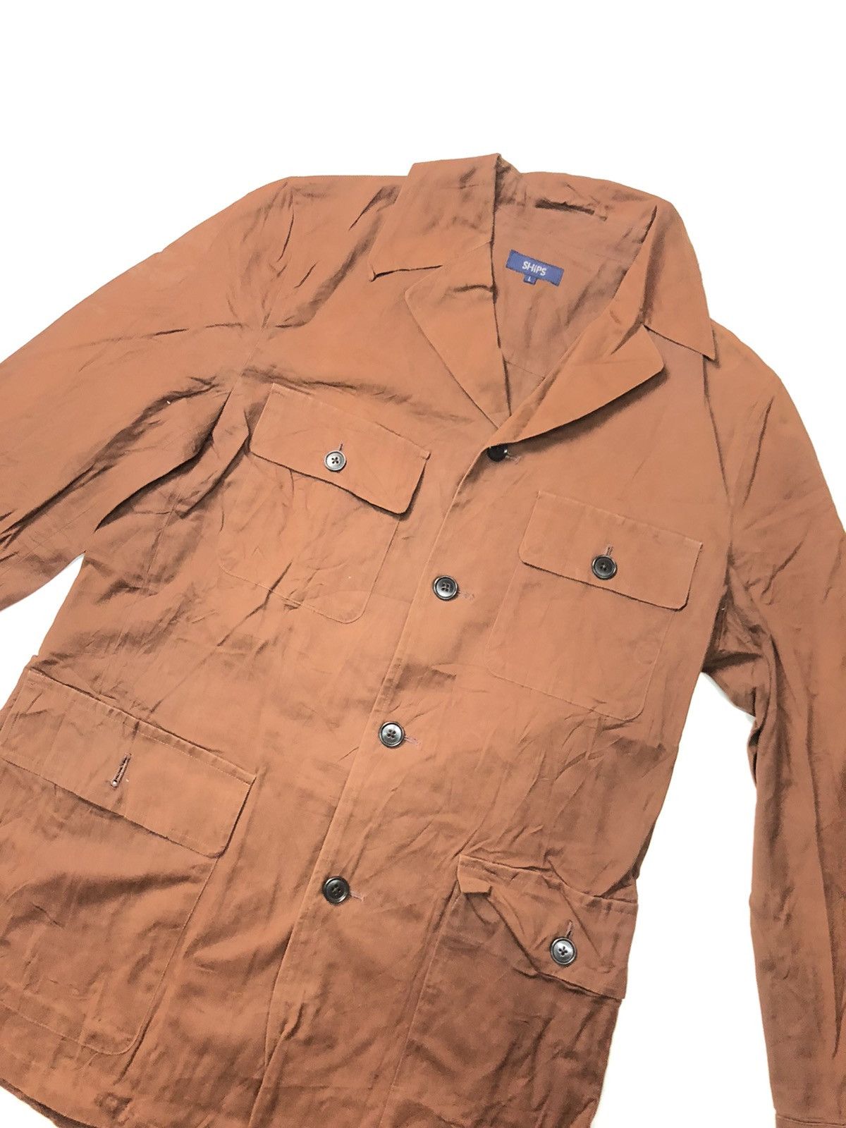 Japanese Brand × SHIPS × Vintage VINTAGE SHIPS WORKER JACKET JAPAN 🇯🇵 Size US M / EU 48-50 / 2 - 2 Thumbnail