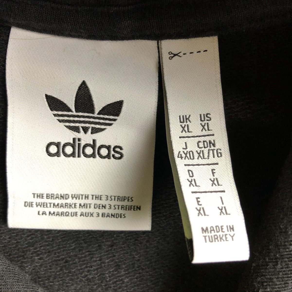 Adidas × Vintage Adidas sweatshirt vintage hoodie retro 90s center swoosh Size US XL / EU 56 / 4 - 6 Thumbnail