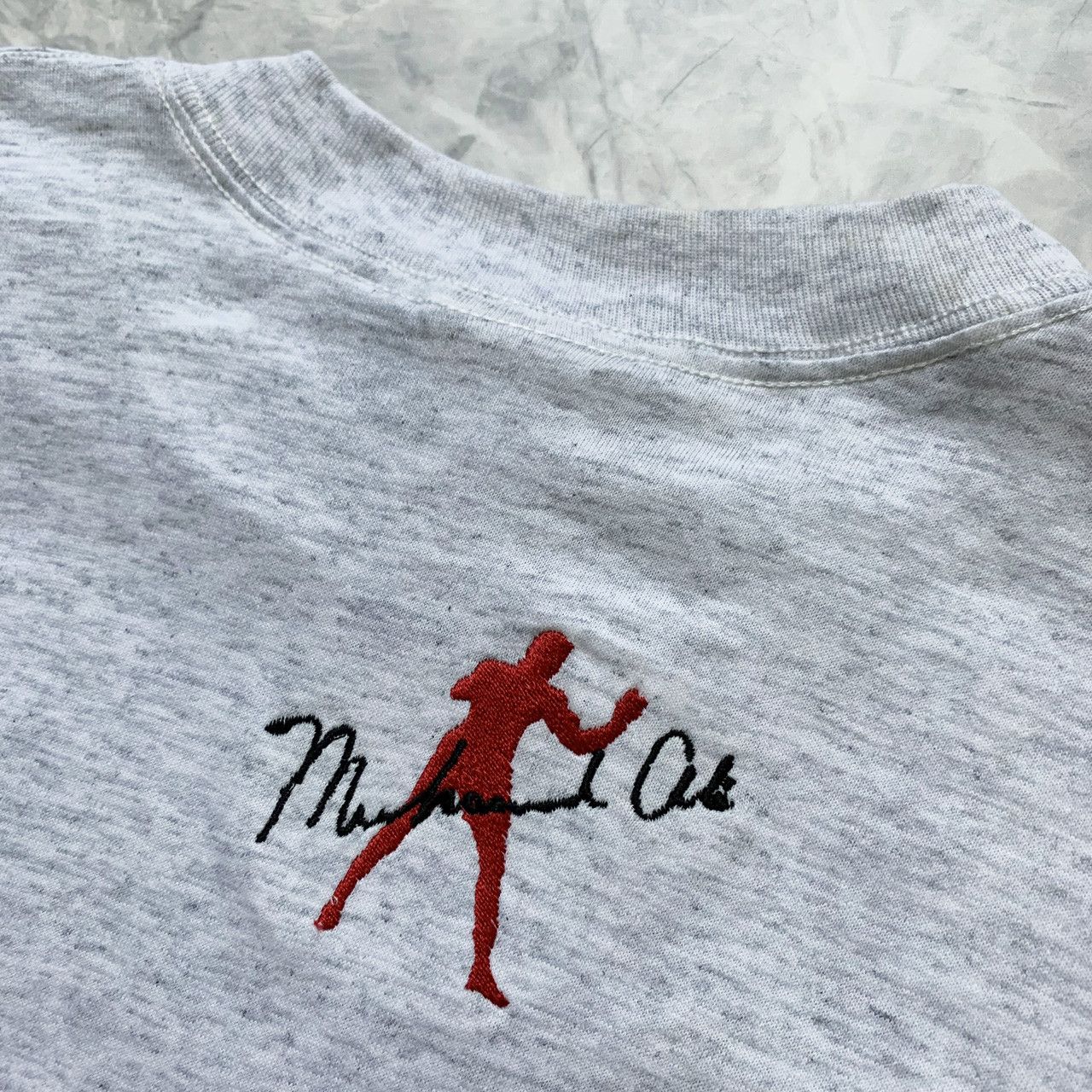 Nutmeg × Vintage VTG 90s DS MUHAMMAD ALI BOXING NUTMEG MILLS T-SHIRT Size US L / EU 52-54 / 3 - 4 Thumbnail