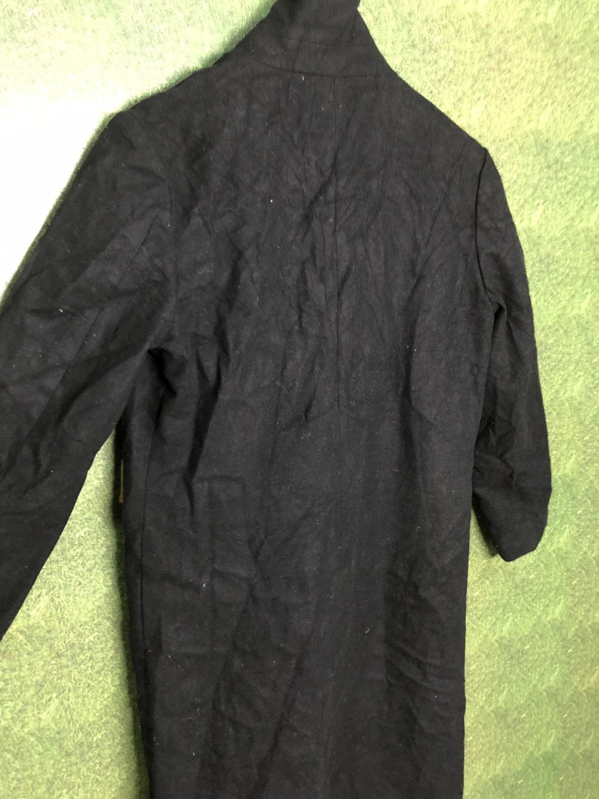Japanese Brand × URBAN RESEARCH DOORS × Vintage ITEM X URBAN RESEARCH BLACK WOOL LONG COAT JACKET Size US M / EU 48-50 / 2 - 10 Thumbnail