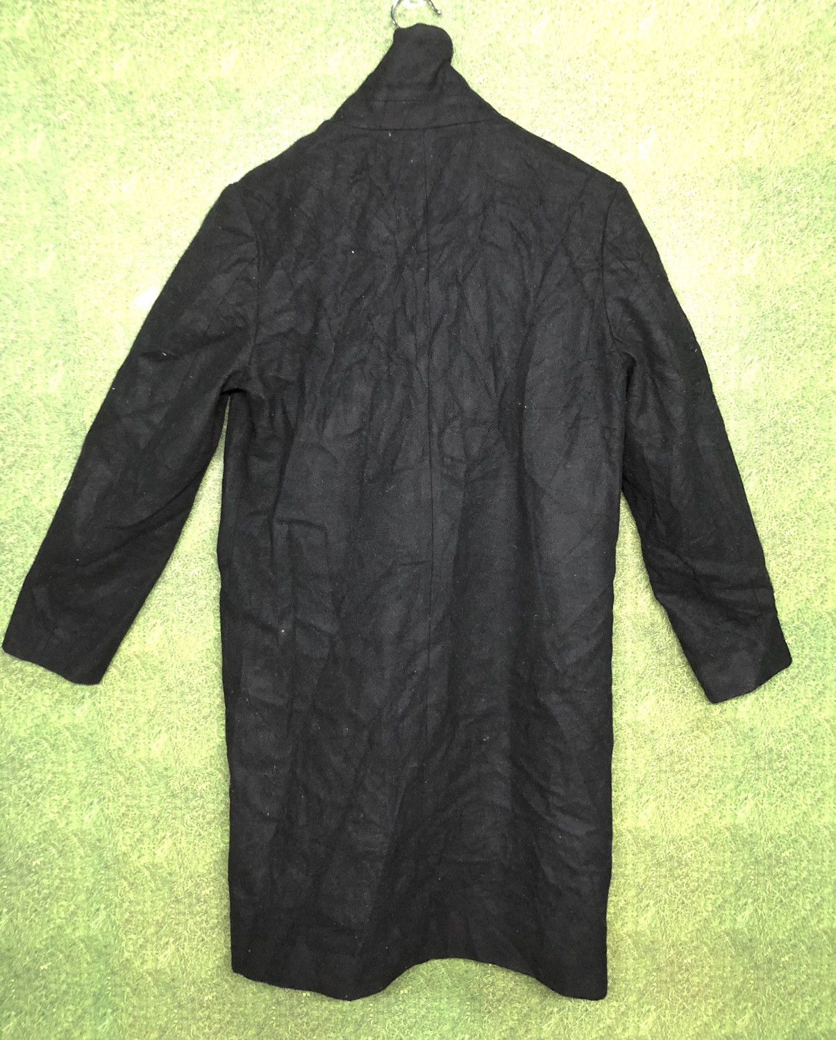 Japanese Brand × URBAN RESEARCH DOORS × Vintage ITEM X URBAN RESEARCH BLACK WOOL LONG COAT JACKET Size US M / EU 48-50 / 2 - 9 Thumbnail