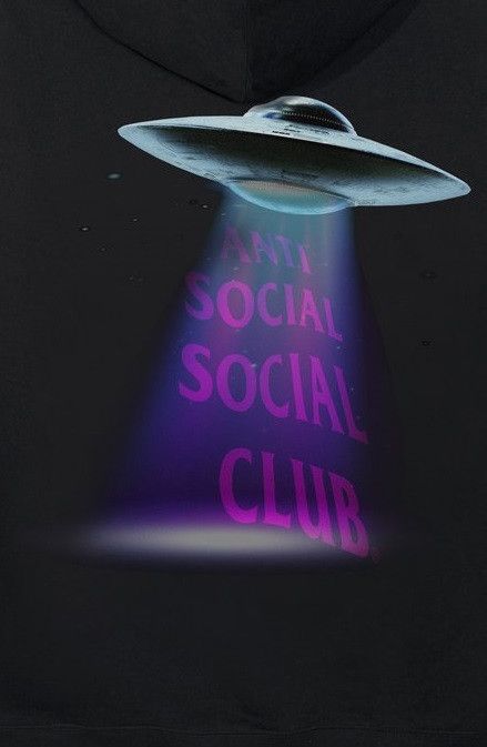 Anti Social Social Club DS AW21 Purple ASSC Thoughts Black Hoodie BAPE KITH KAWS Size US S / EU 44-46 / 1 - 4 Thumbnail