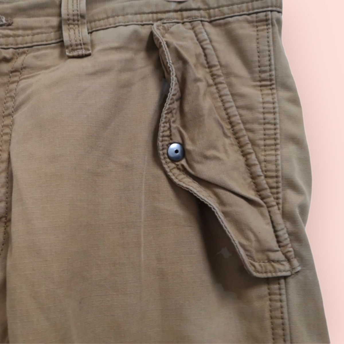 Gap GAP RIPSTOP DOUBLE KNEE CARGO HANGING PANTS Size US 32 / EU 48 - 9 Thumbnail